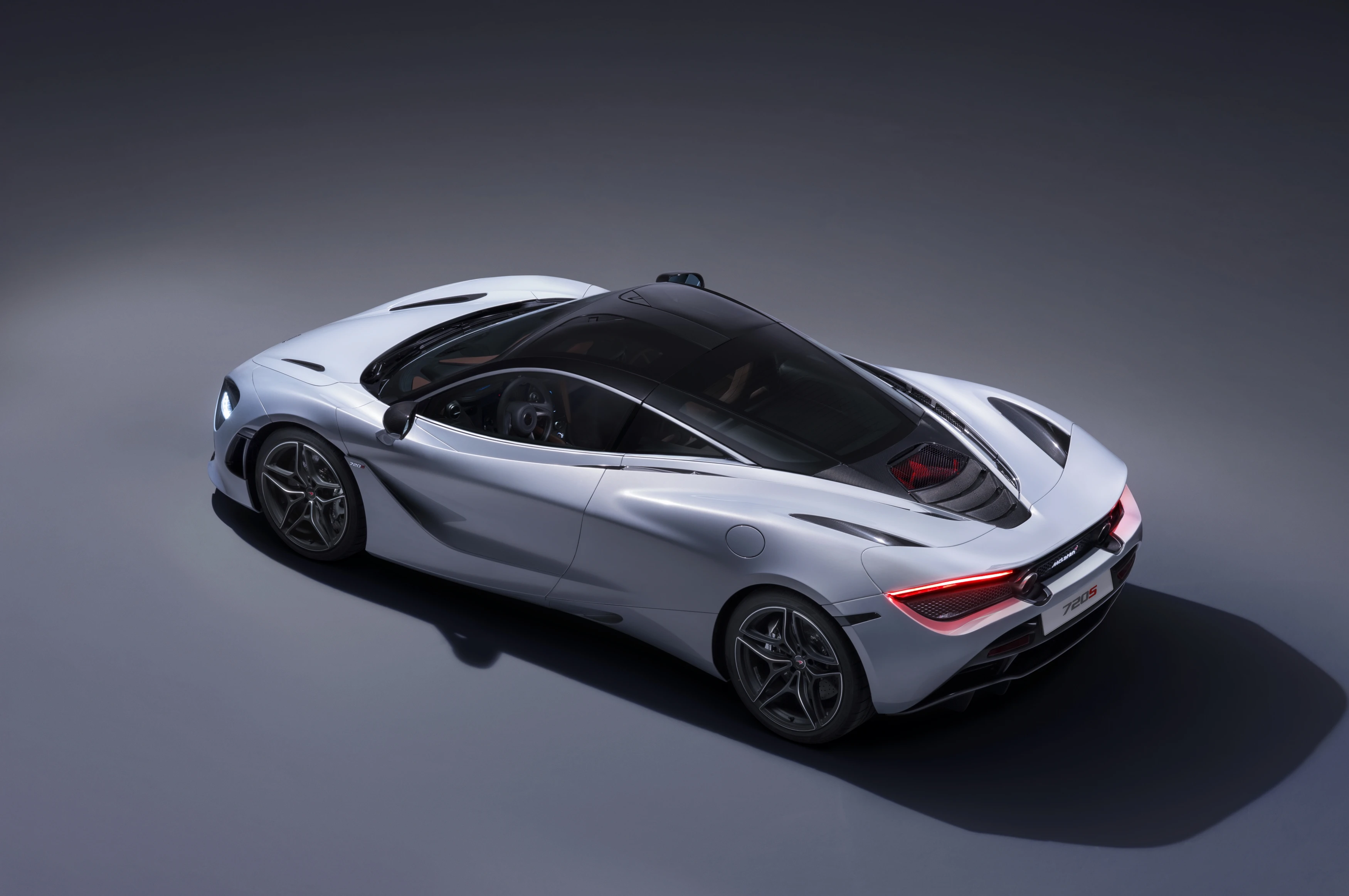 720S rear three-quarter from above