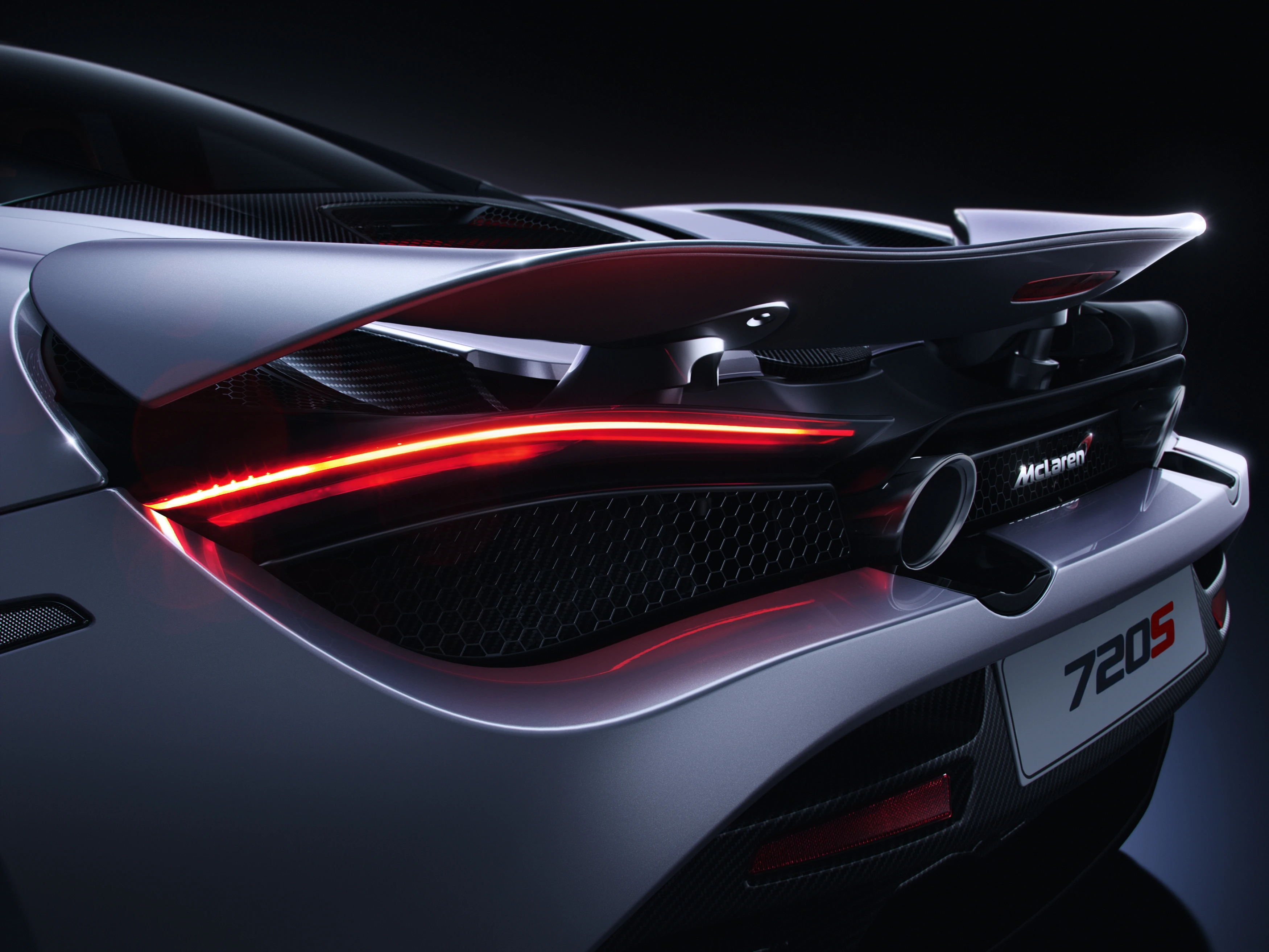 720S tail lights and rear deck