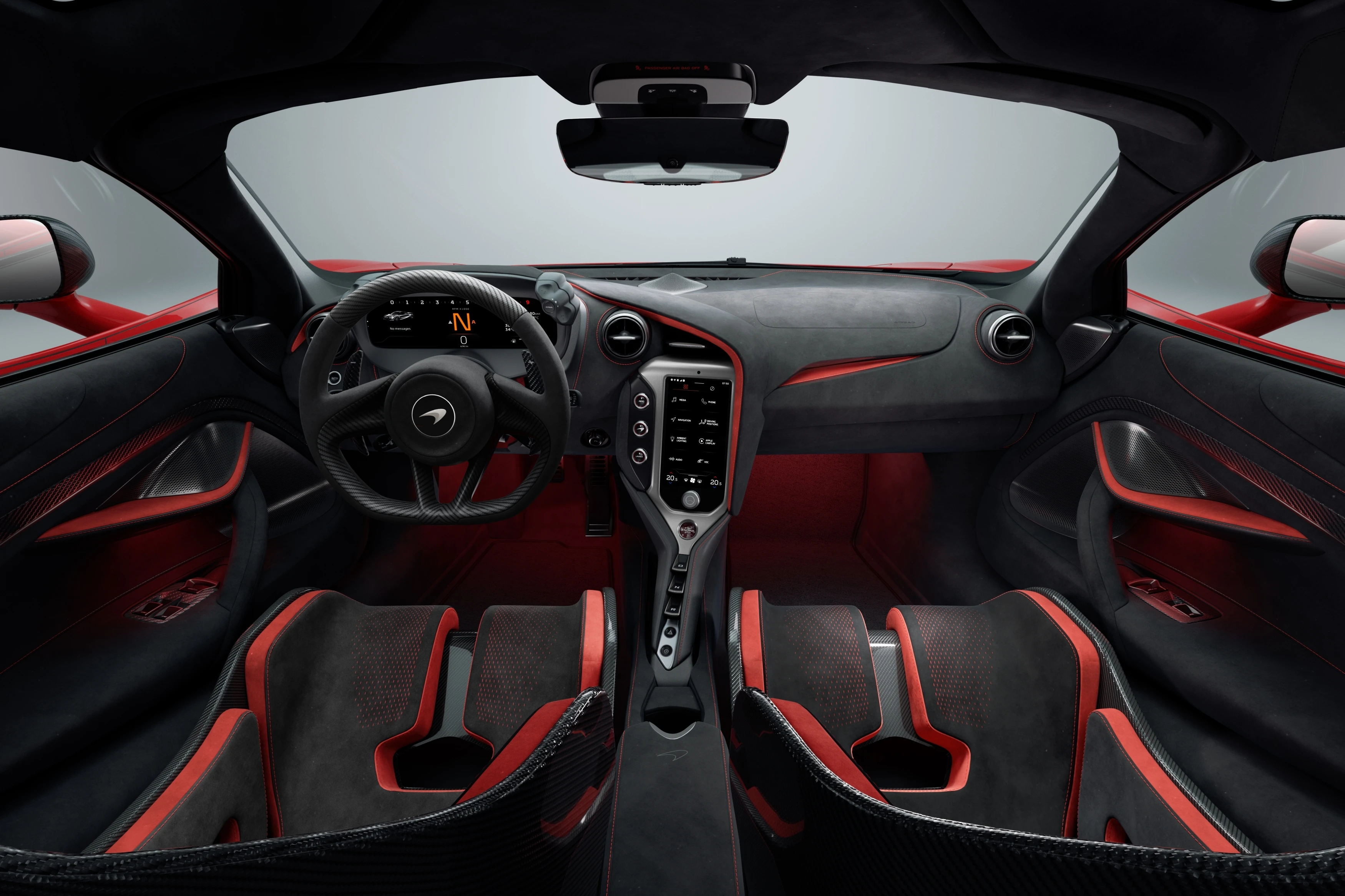750S dashboard