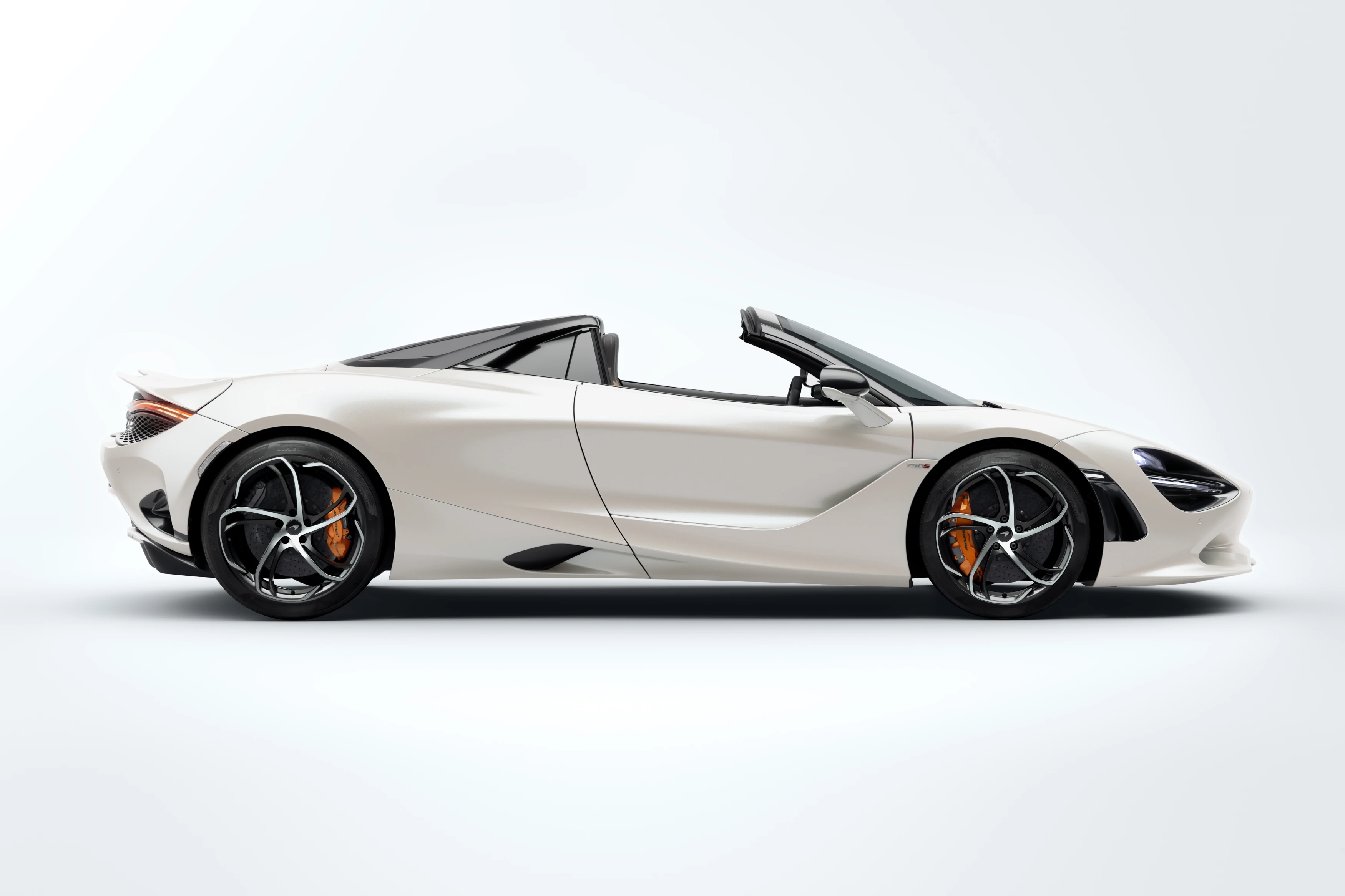 750S Spider right side profile