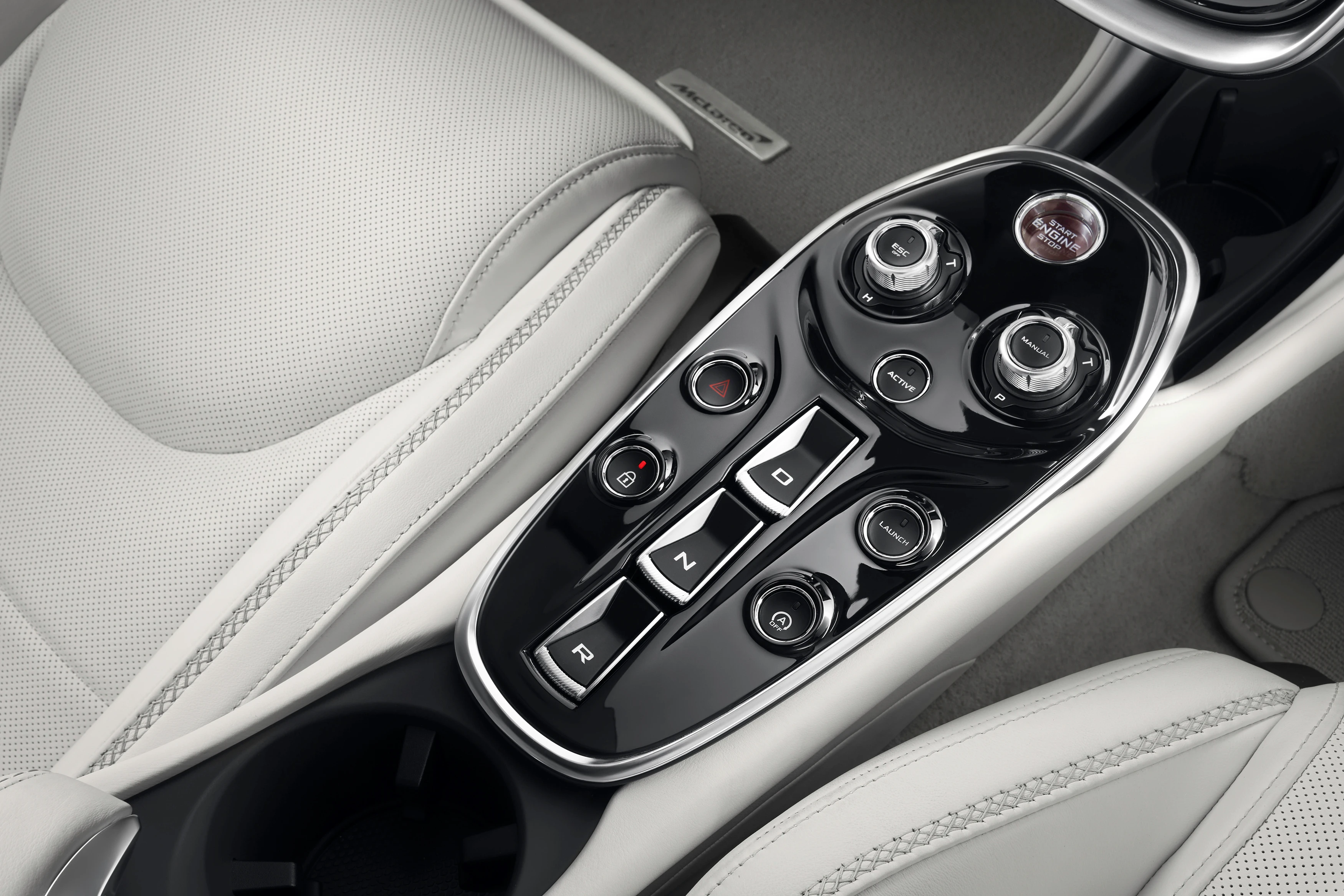 GT centre console controls