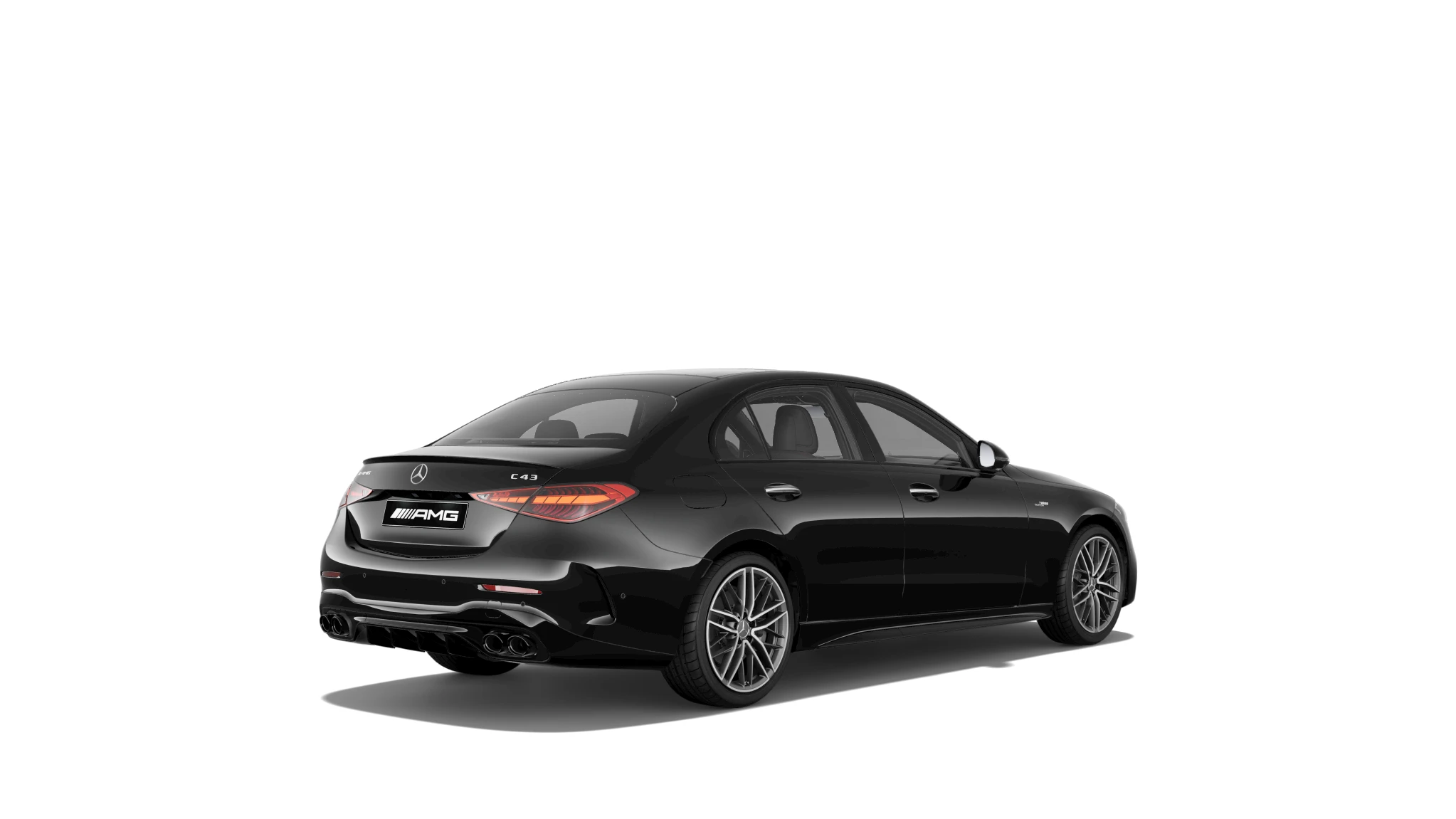 Rear Left Three-Quarter View