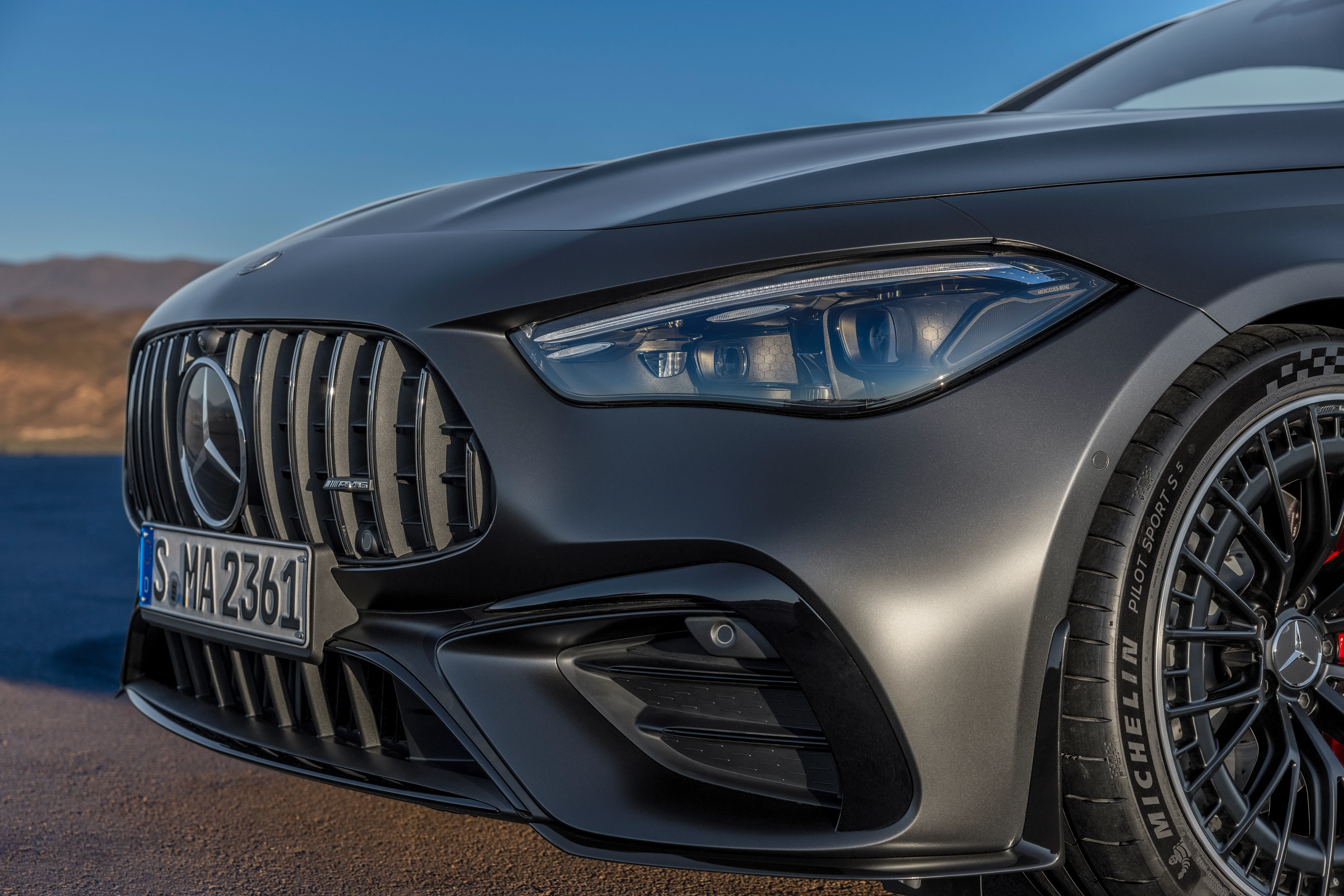 AMG Grille and Headlamp