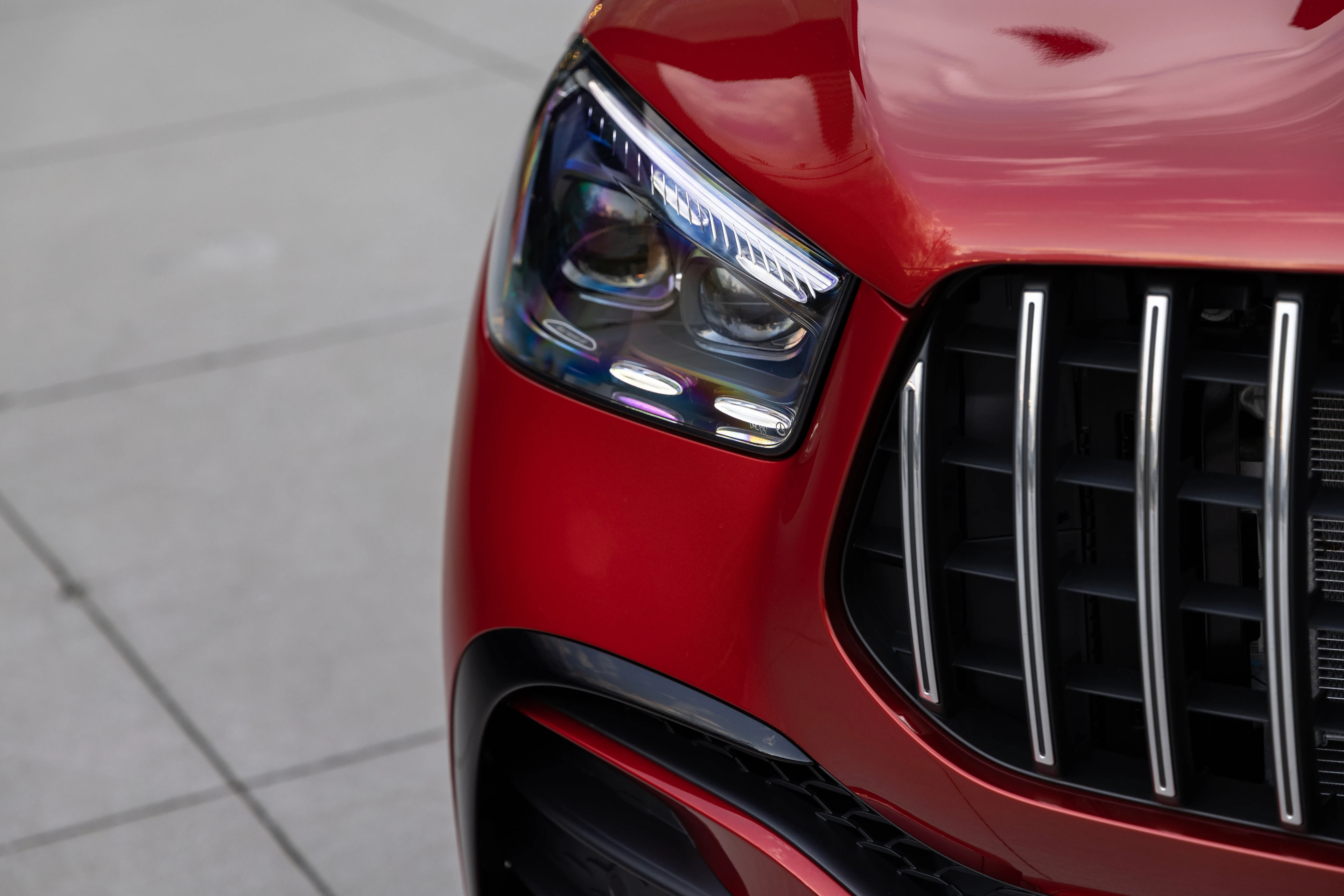 AMG Panamericana Grille and Headlamp