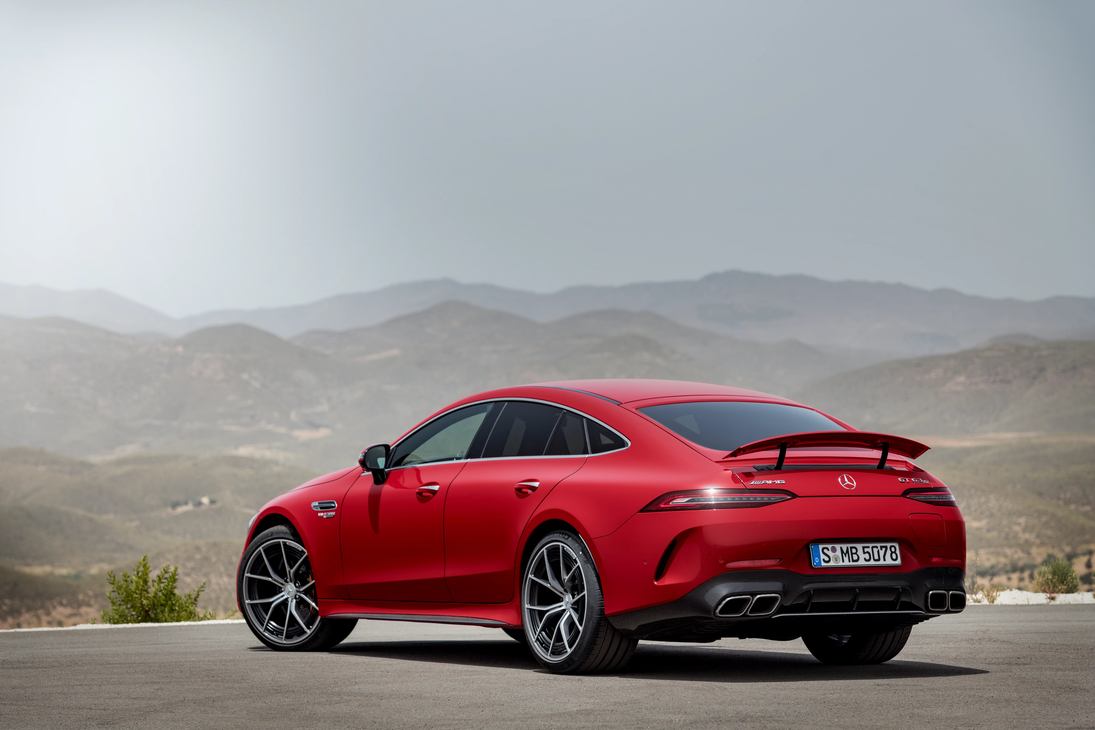 Rear Left Three-Quarter View (Location)