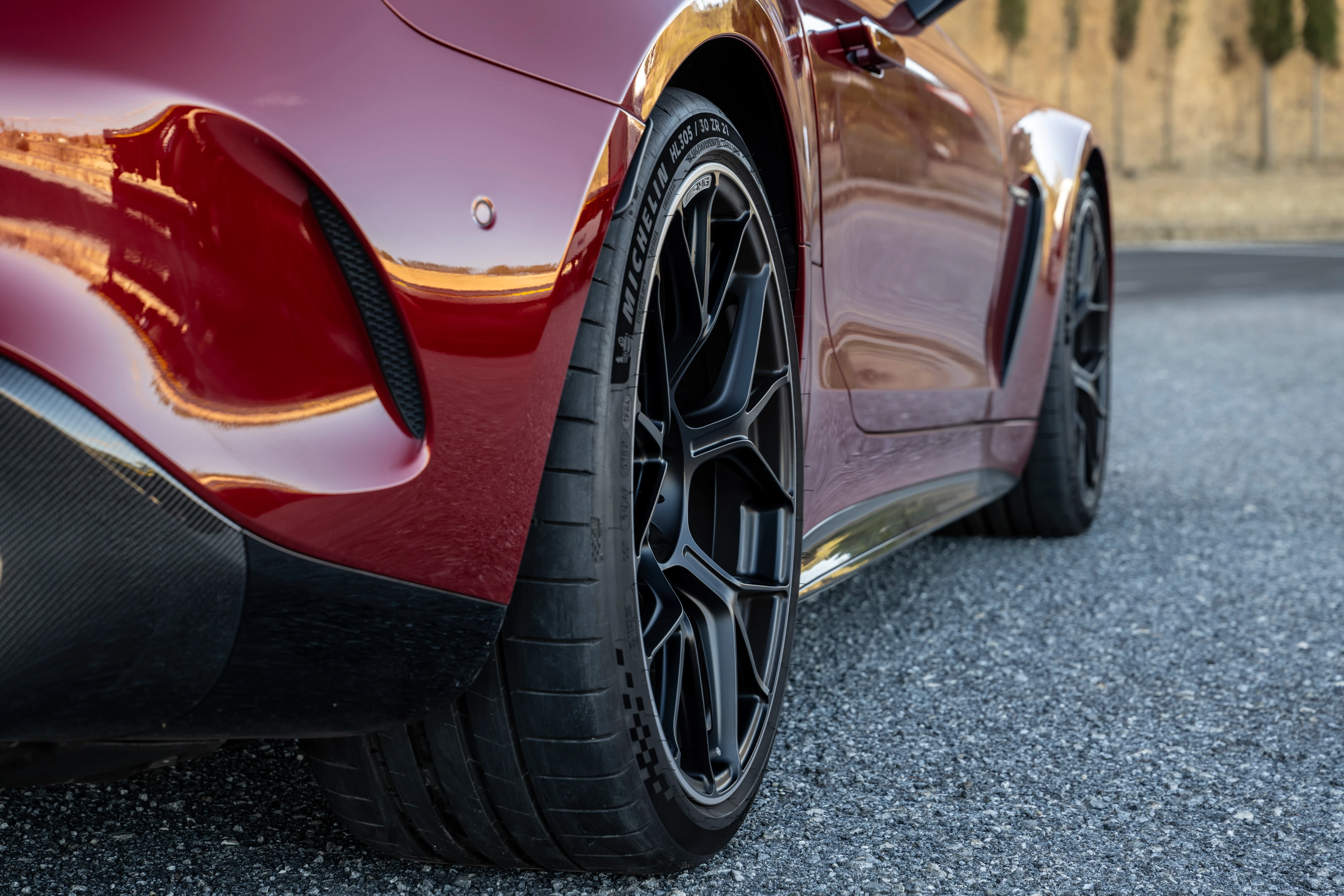 AMG Forged Wheel and Side Vent