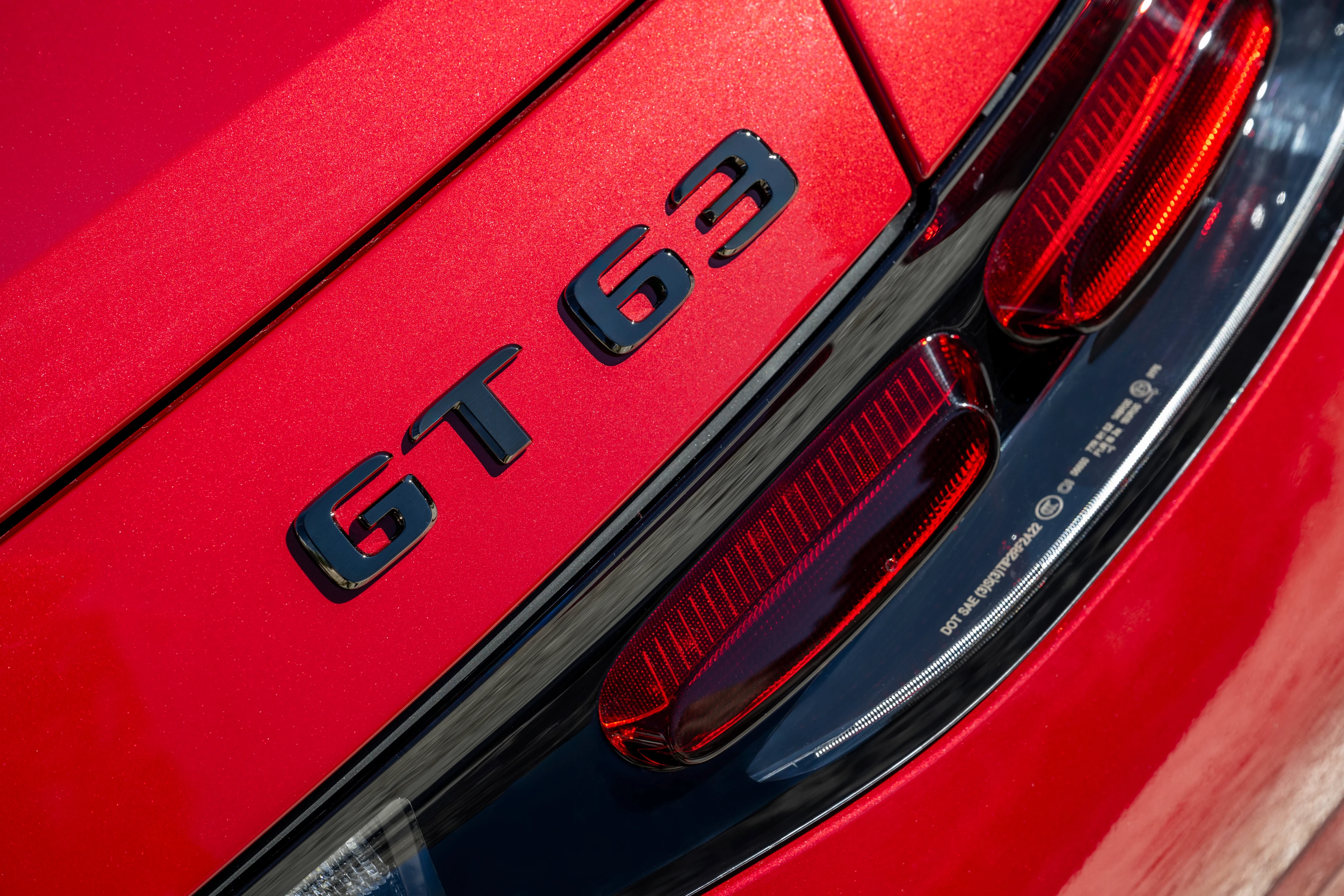 GT 63 Badge and Tail Lamp