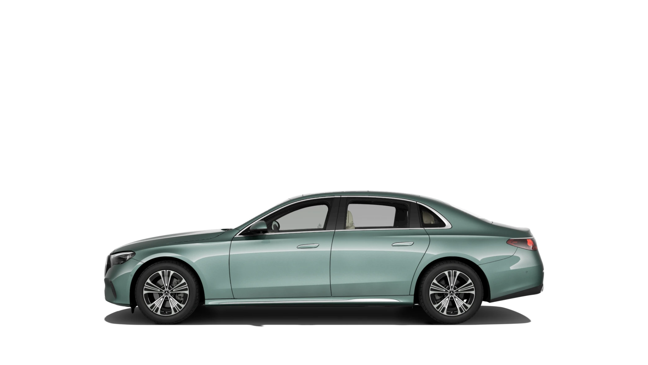 Mercedes-Benz E-Class — Side Profile (Left)