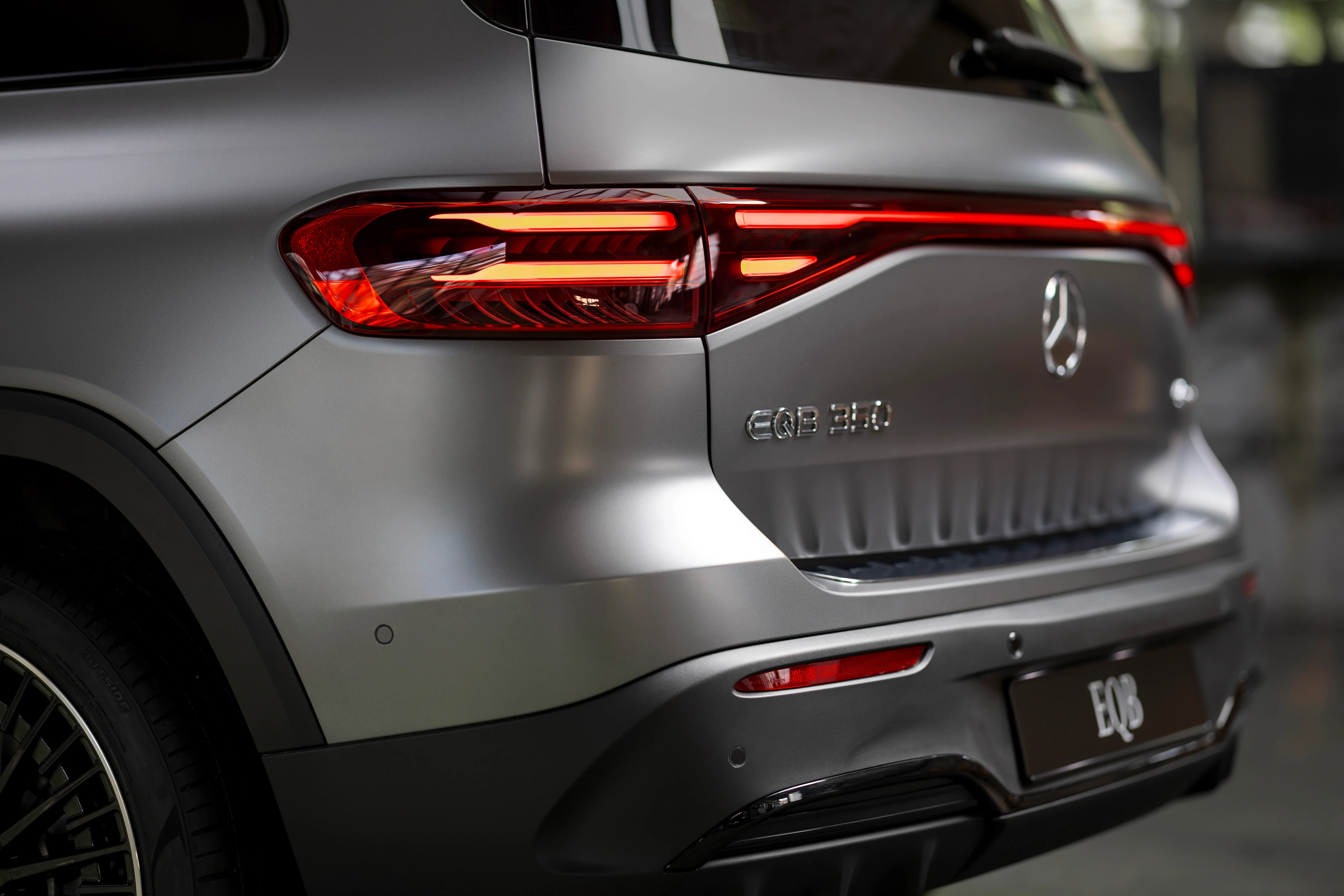 Tail Lamp and EQB 350 Badge