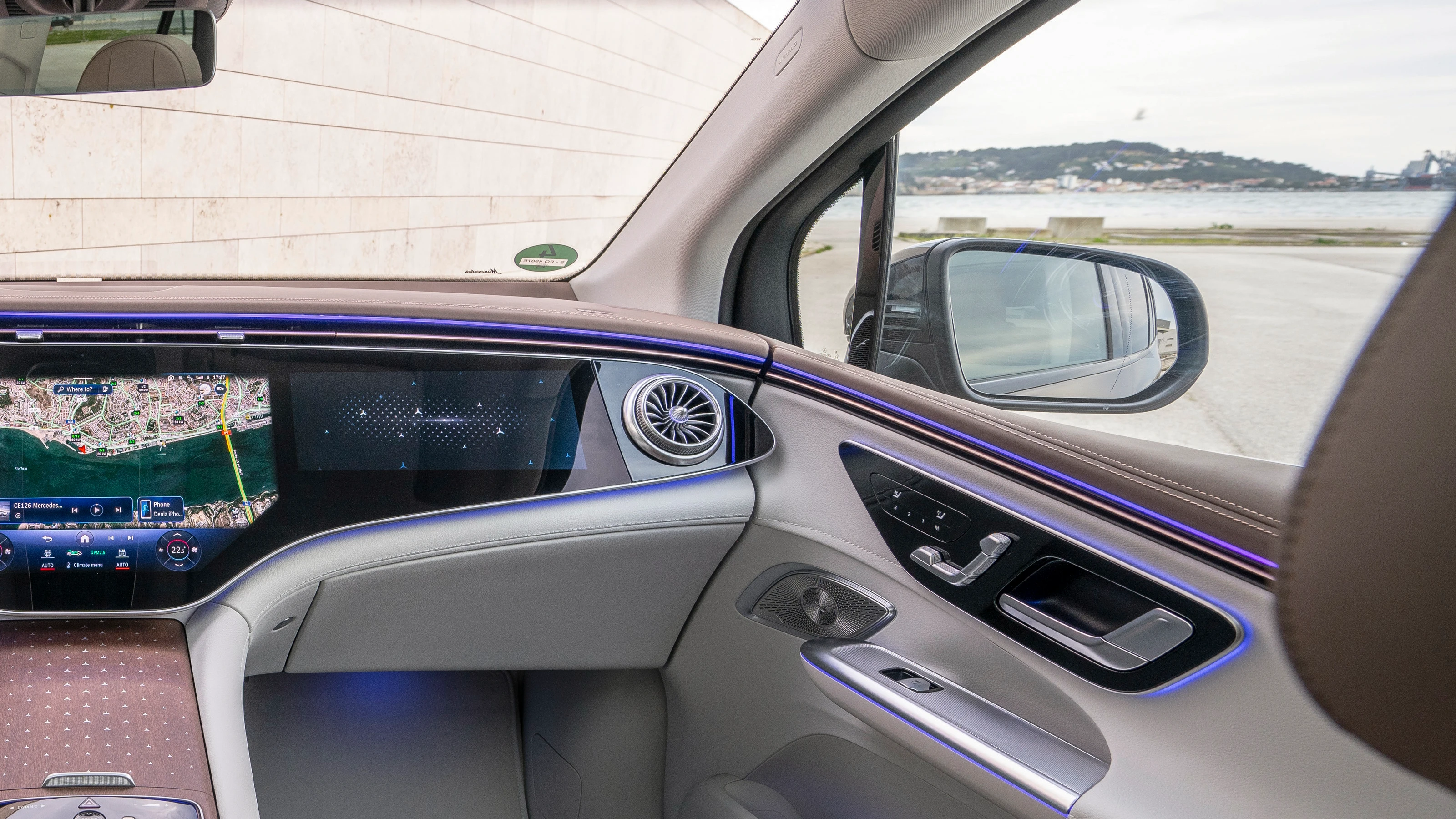 MBUX Hyperscreen (Passenger Side)