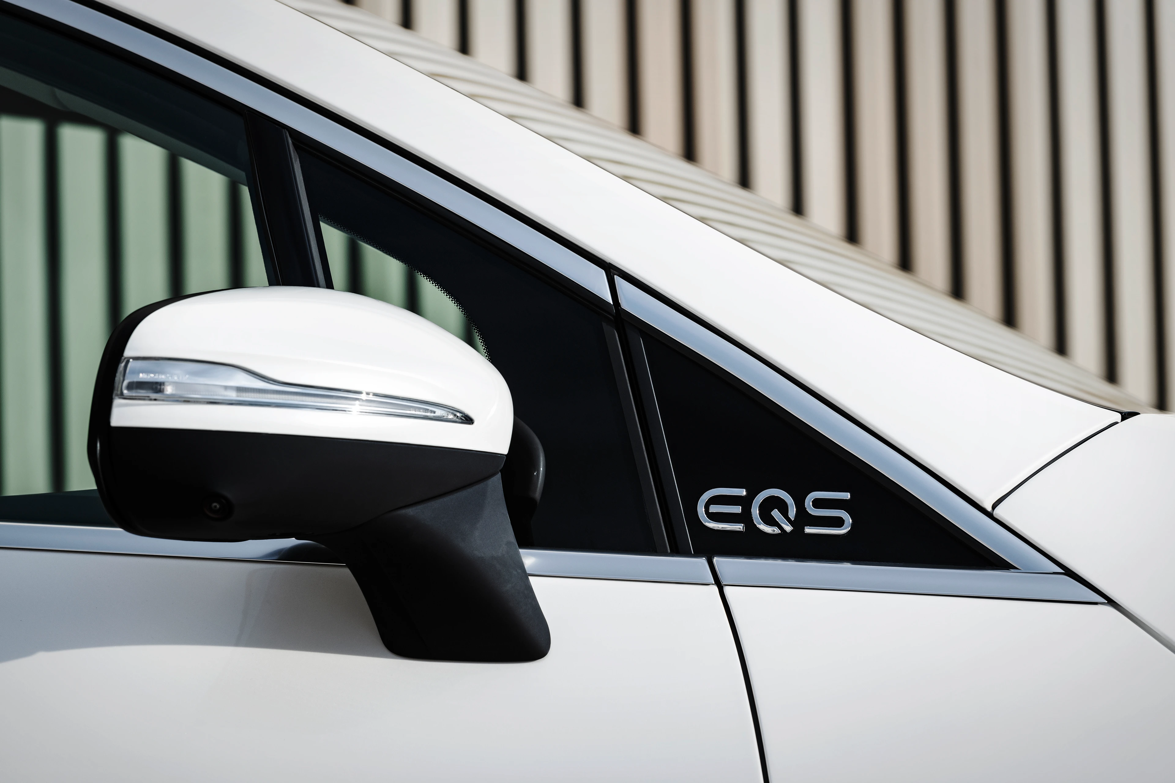 Door Mirror and EQS Badge