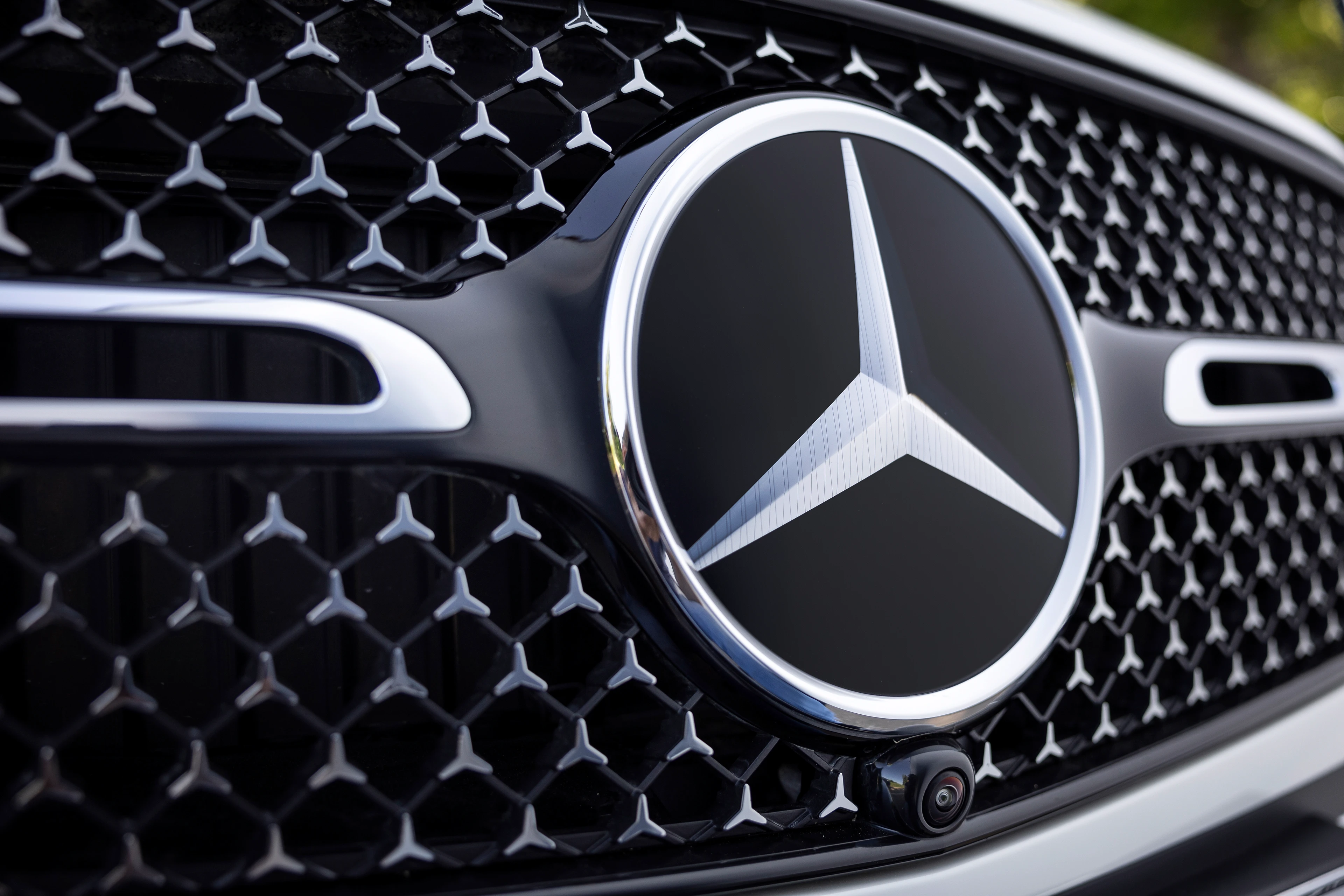 Grille with Star Pattern