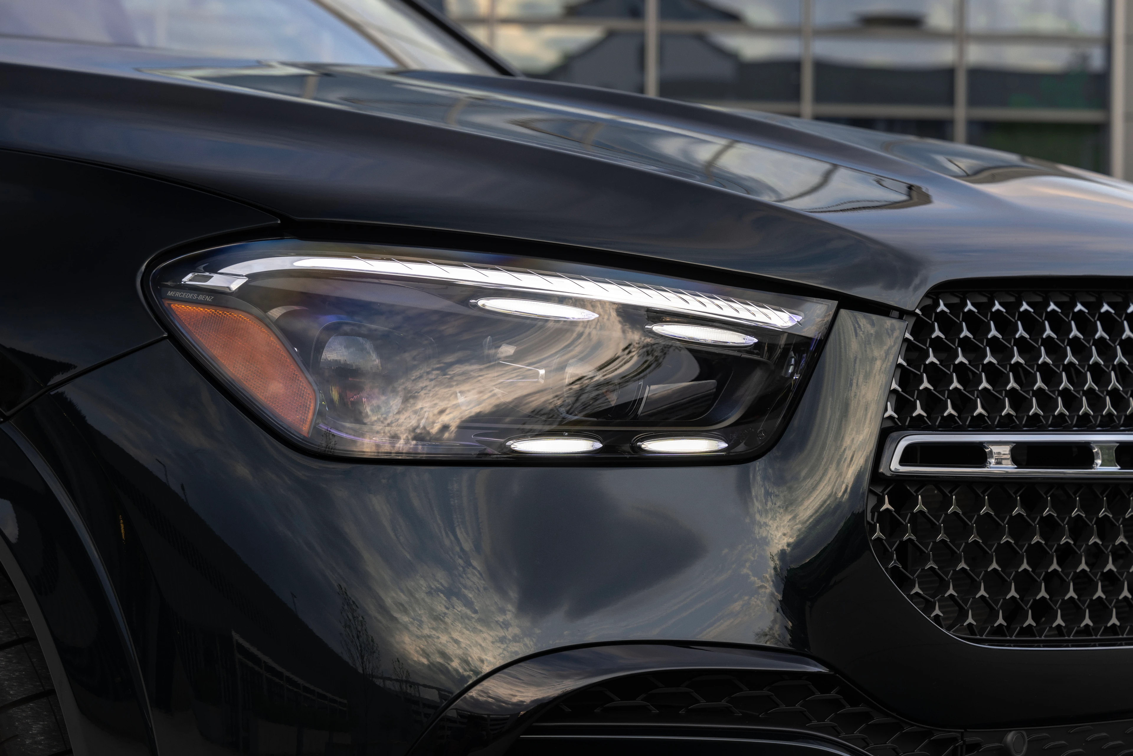 Headlamp and Grille