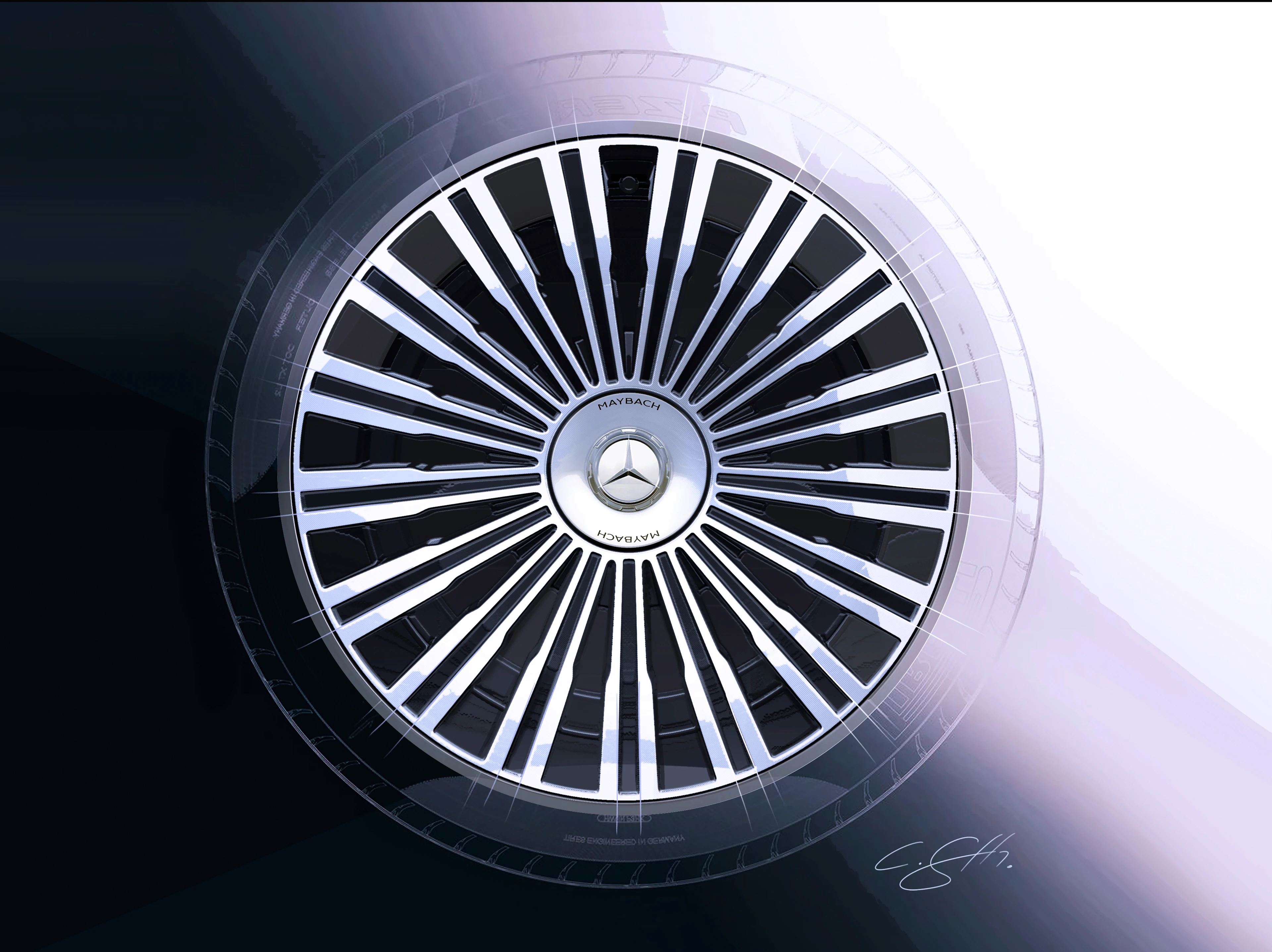 Maybach Forged Wheel