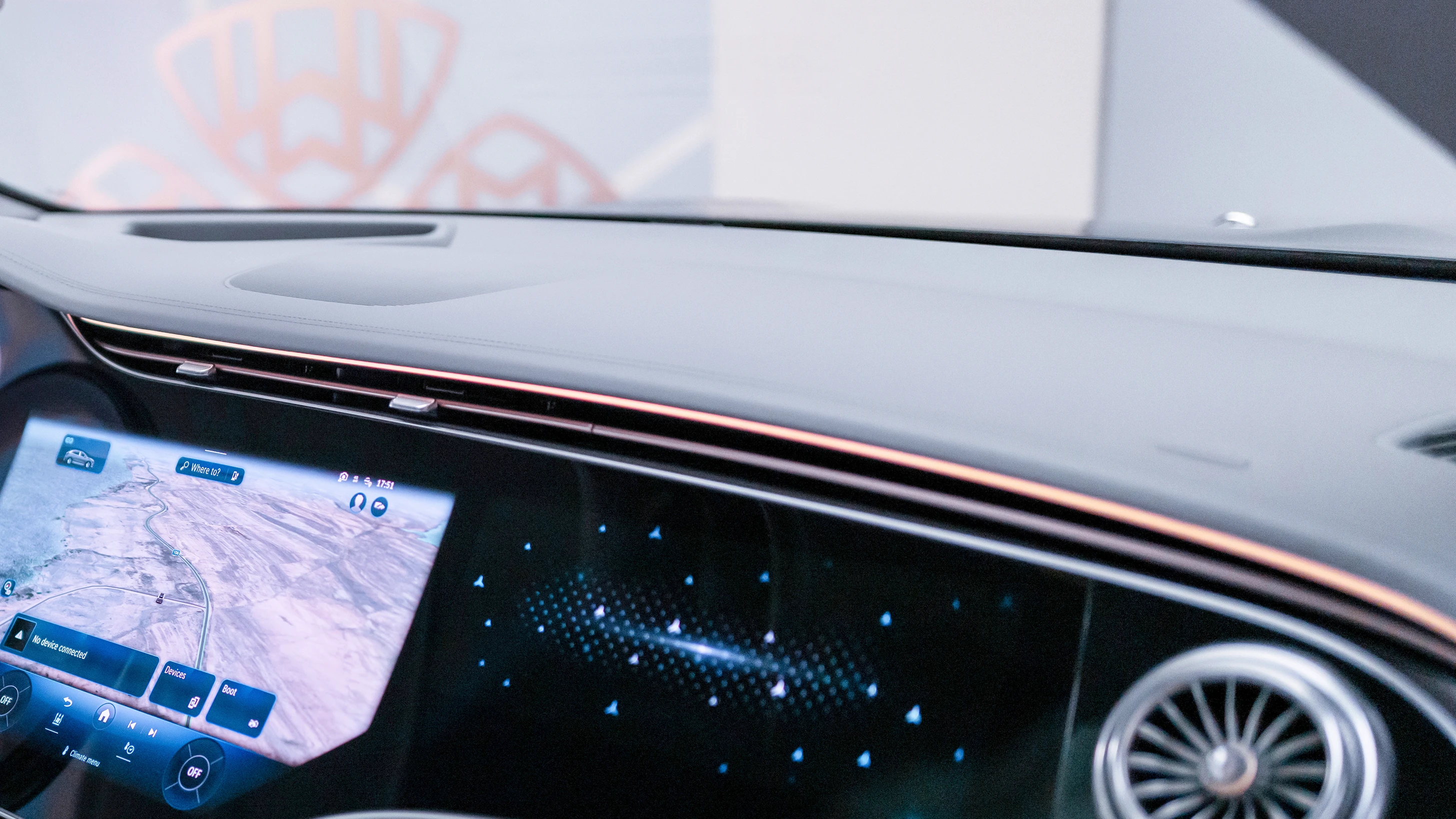 MBUX Hyperscreen (Passenger Side)