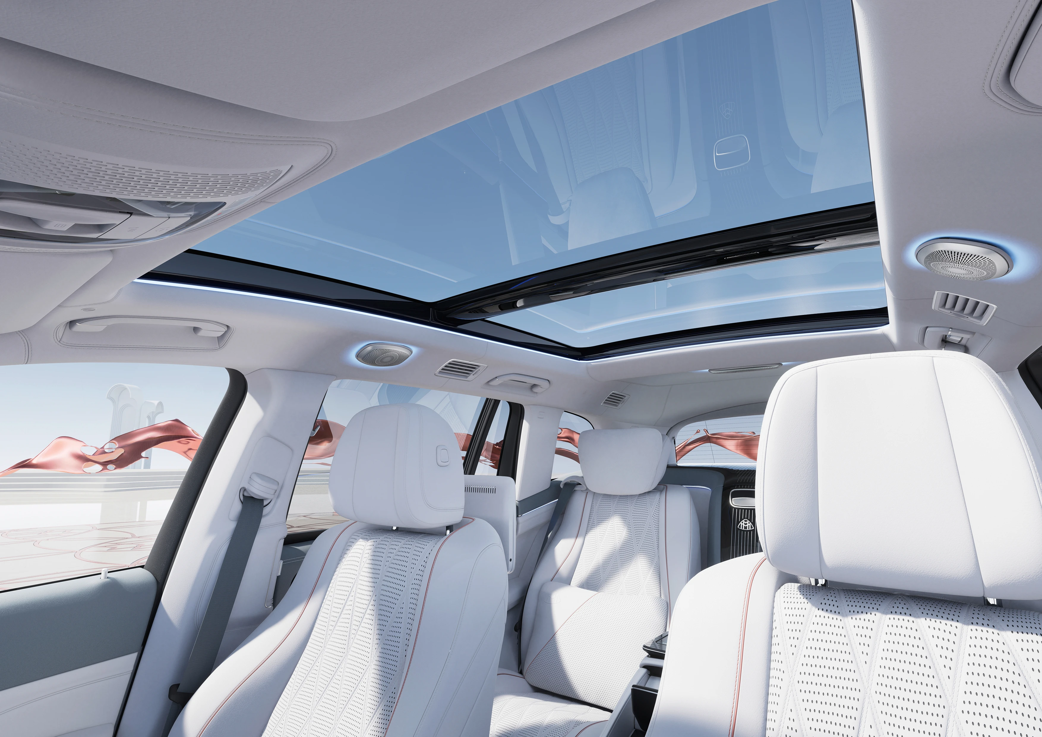 Panoramic Sunroof and Seats