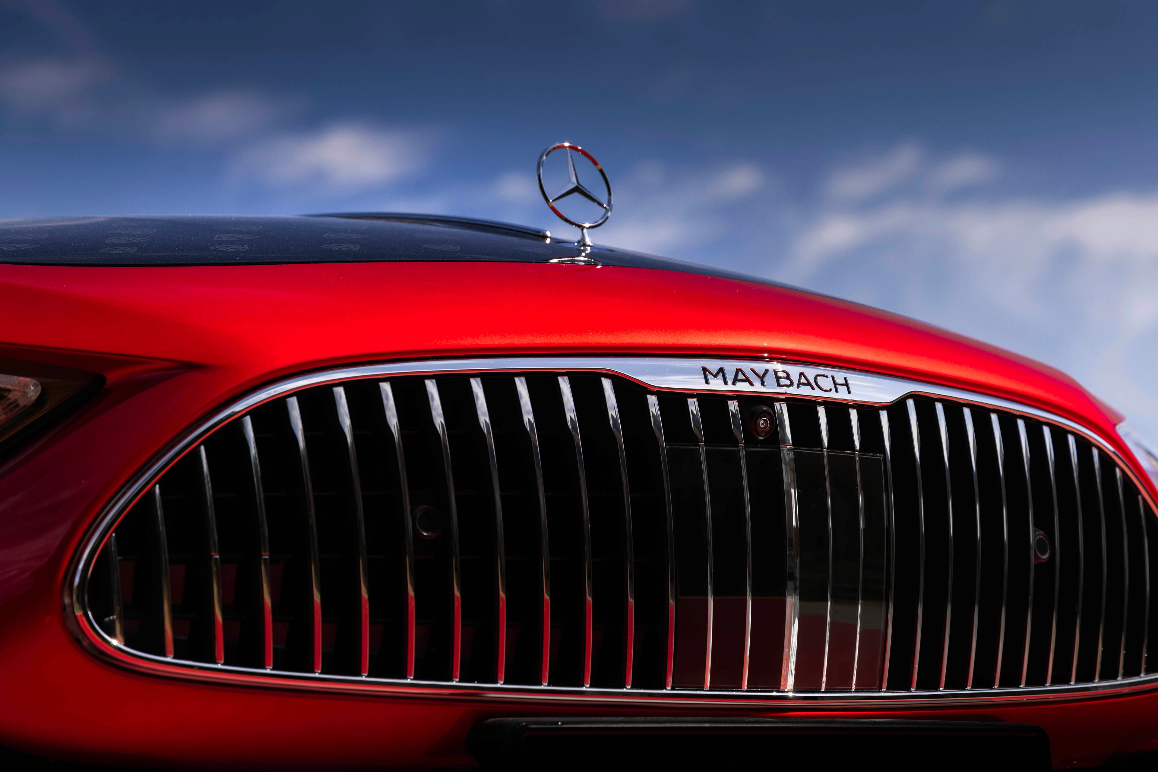 Maybach Grille and Bonnet Star