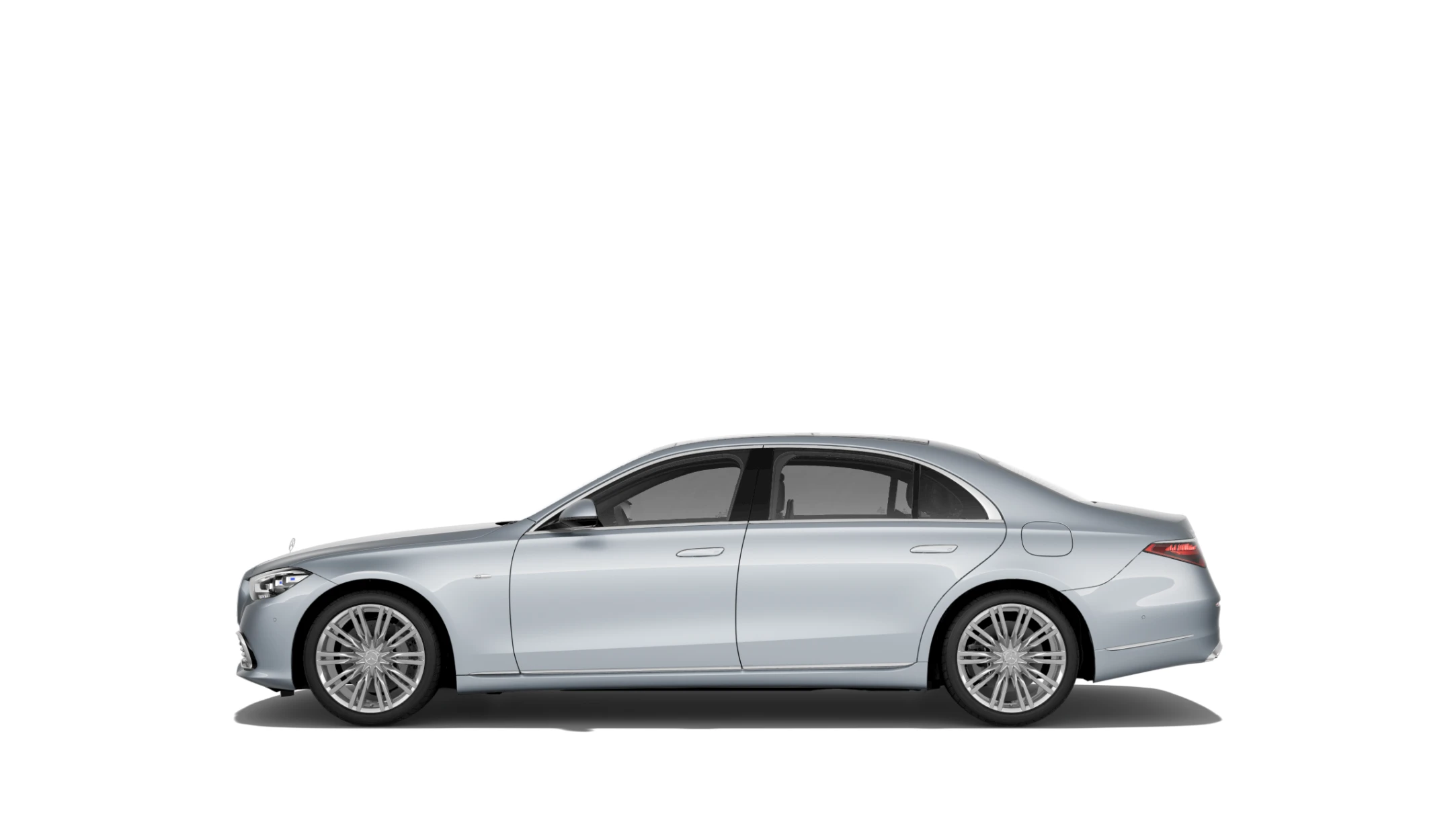 Mercedes-Benz S-Class — Side Profile (Left)