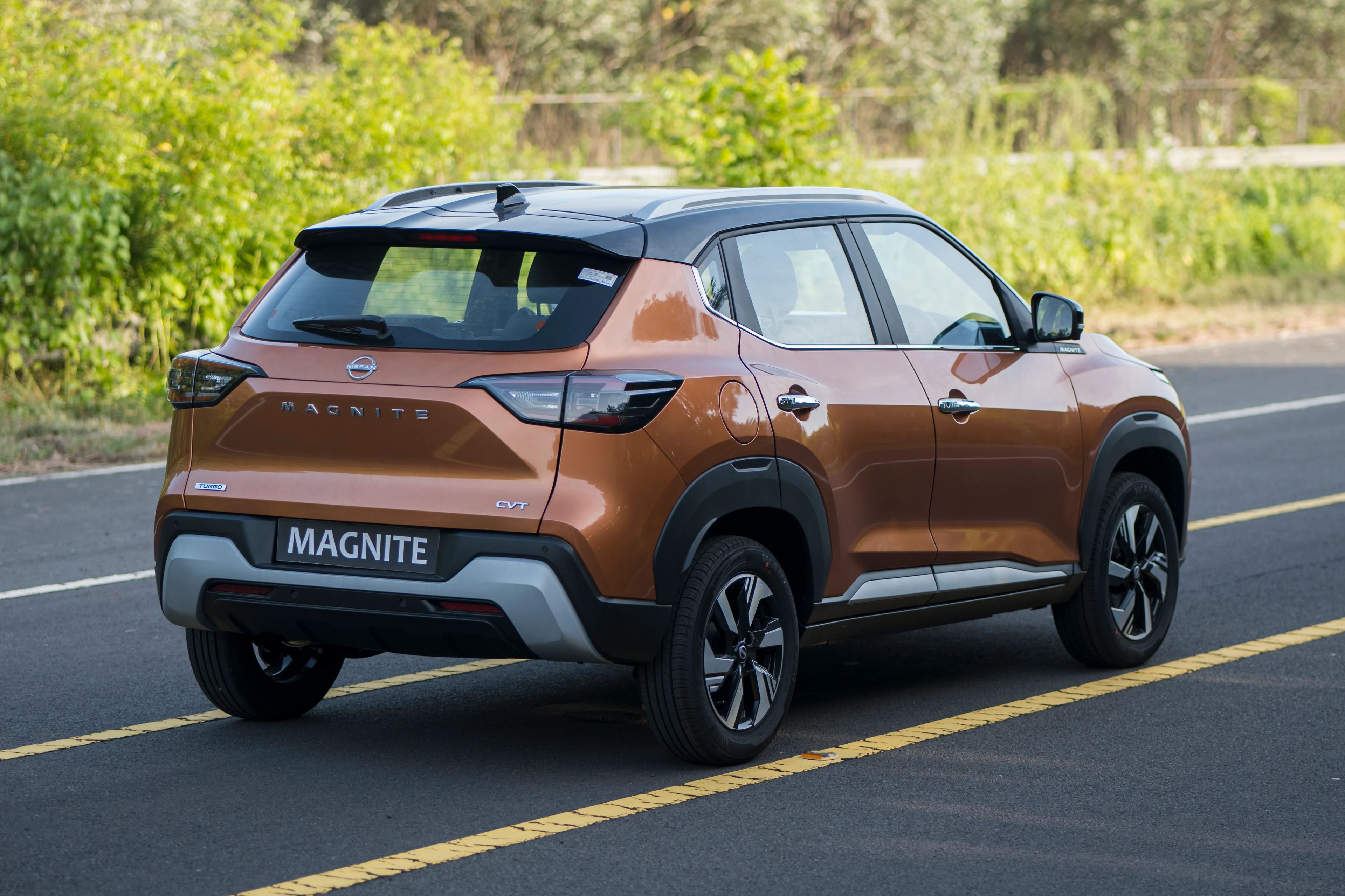Copper Orange: Rear Right Three-Quarter View