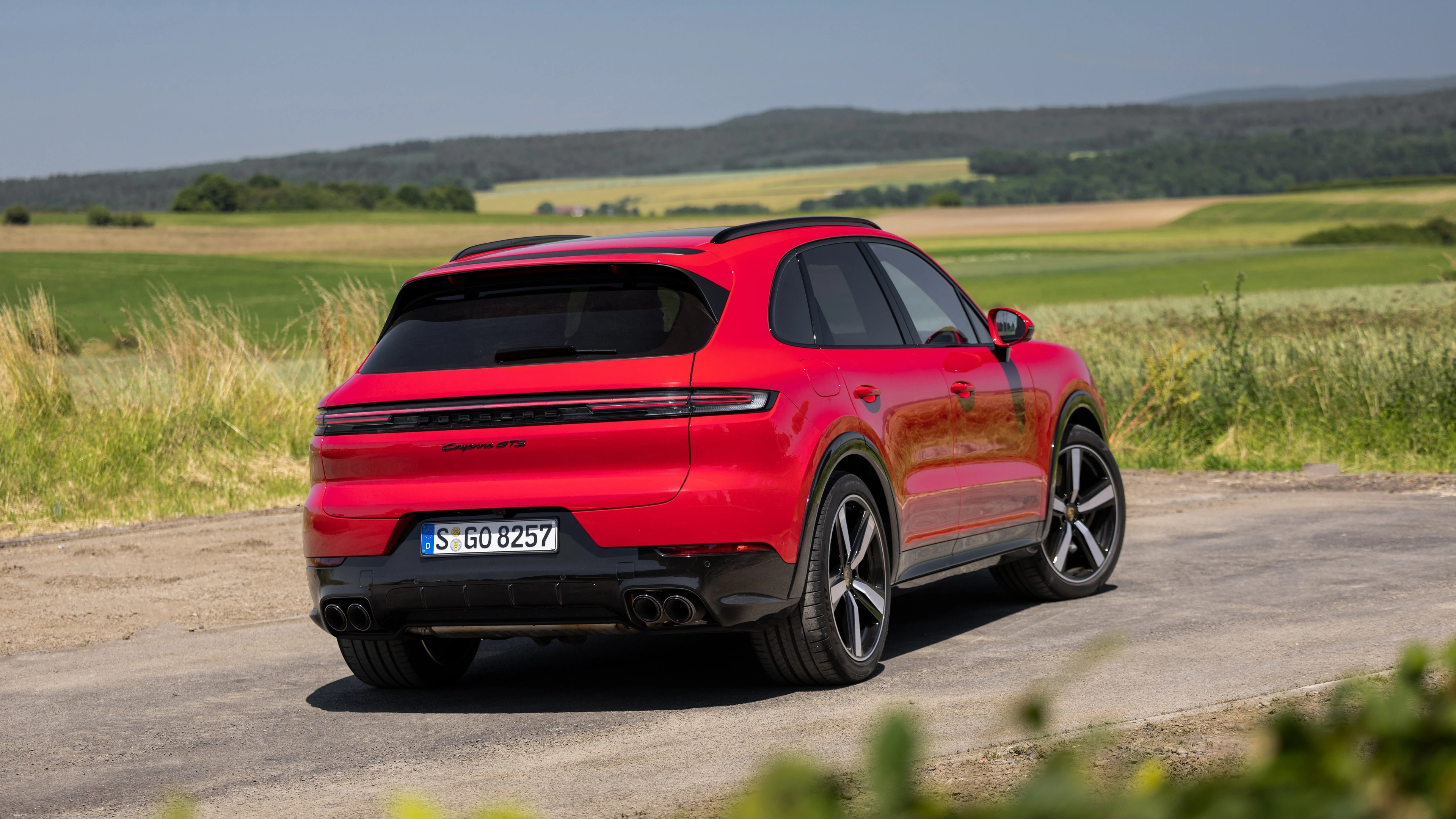 Rear Three-Quarter (Cayenne GTS)