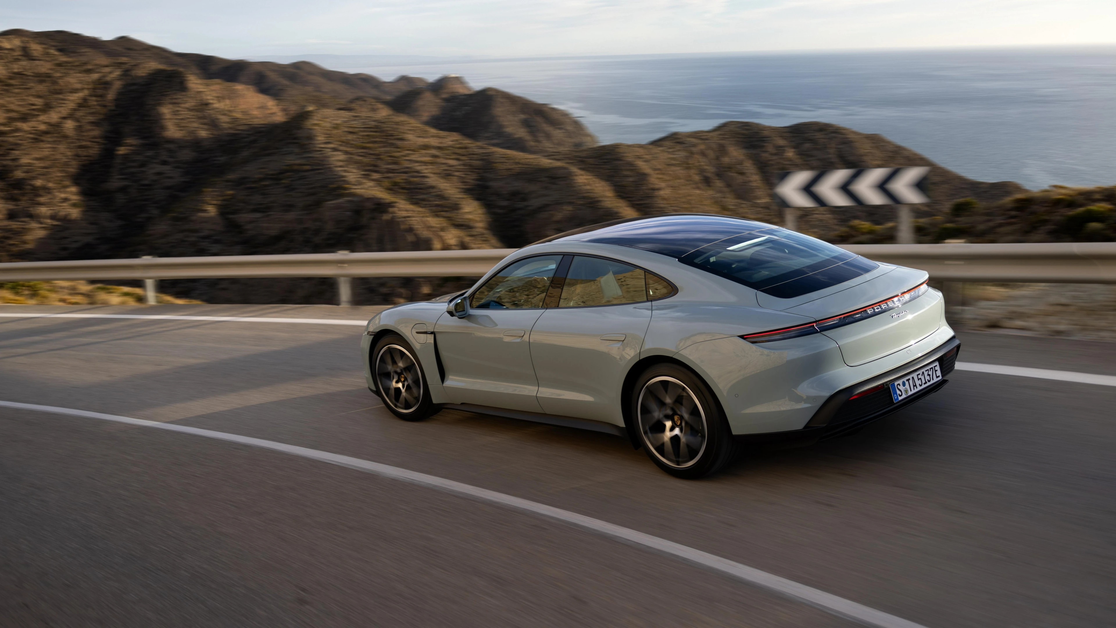 Driving: Rear Three-Quarter (Coast Road)