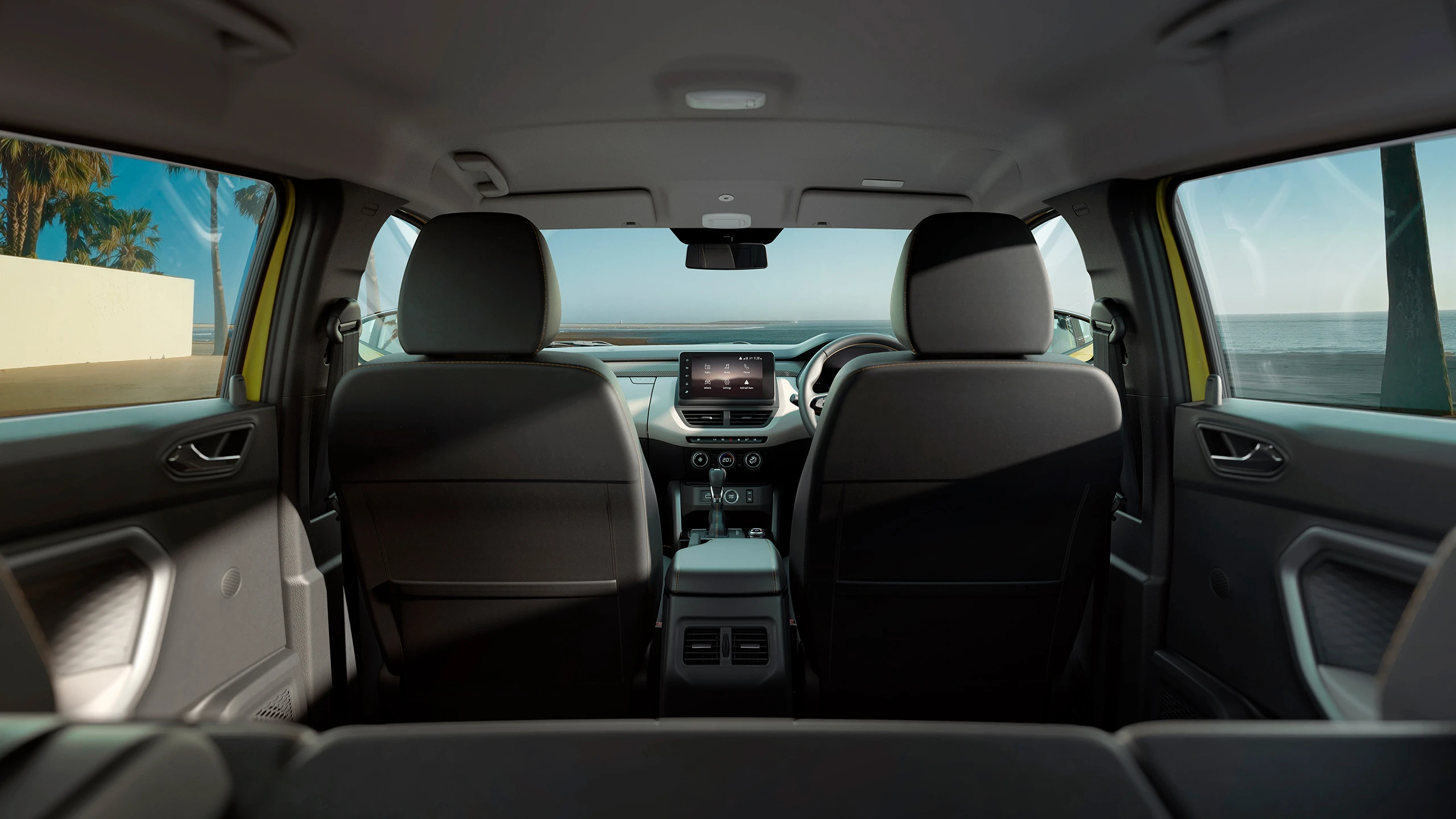 Cabin View from the Rear Seat