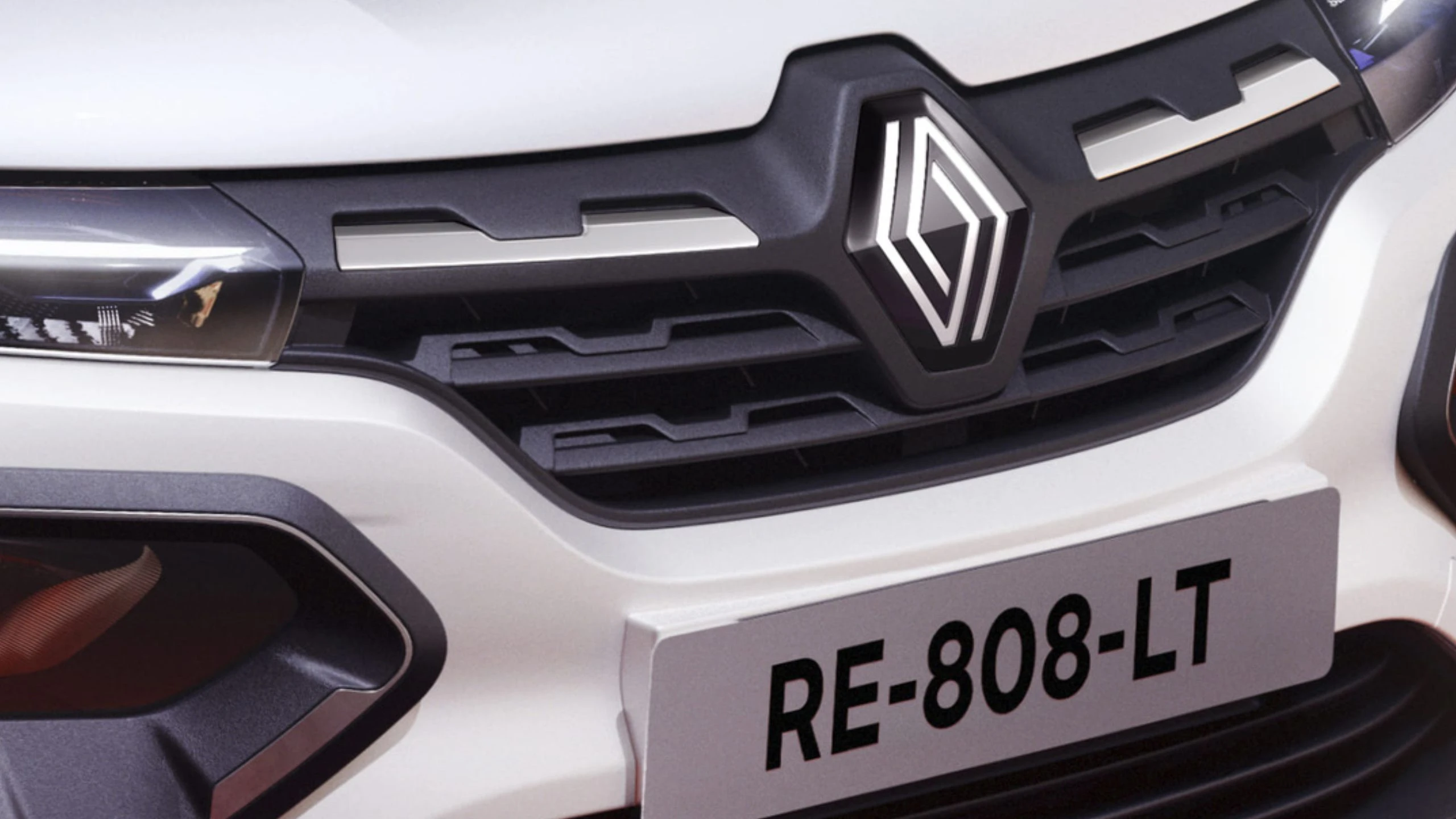 Front Grille with the New Renault Logo