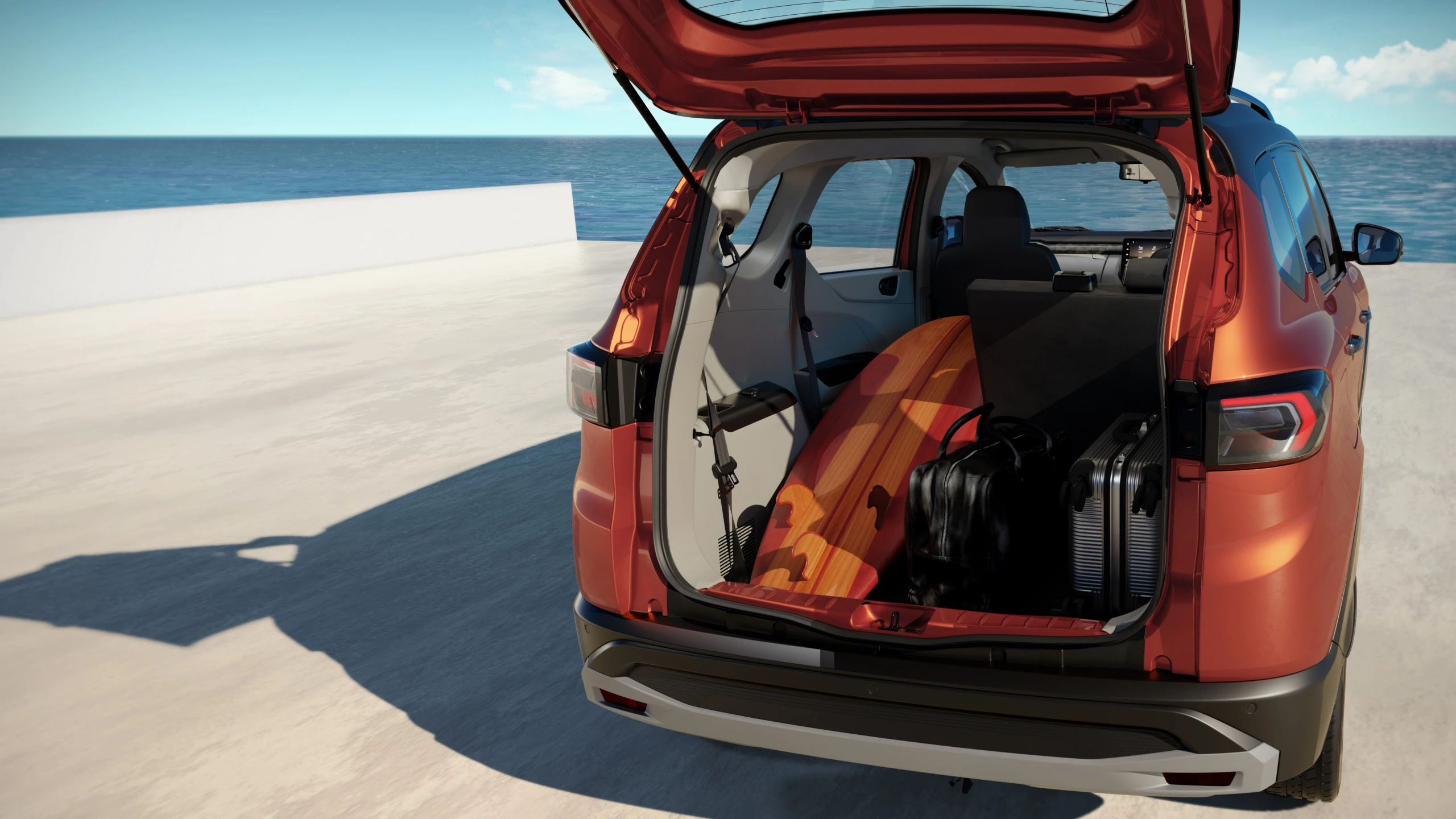 Boot with the Tailgate Open