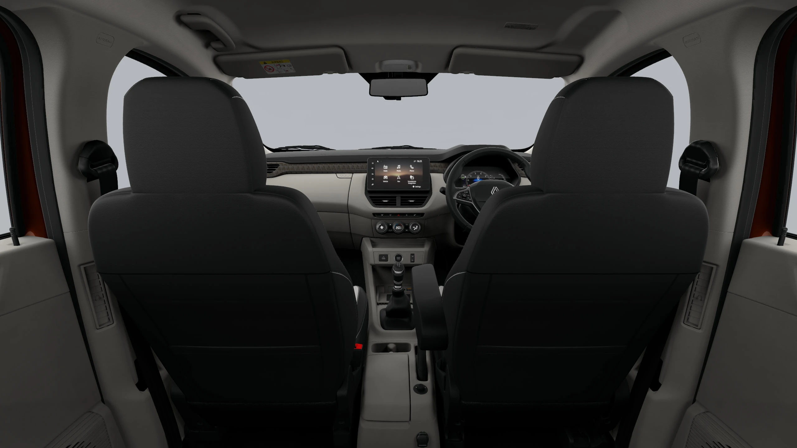 Cabin View from the Rear Seat