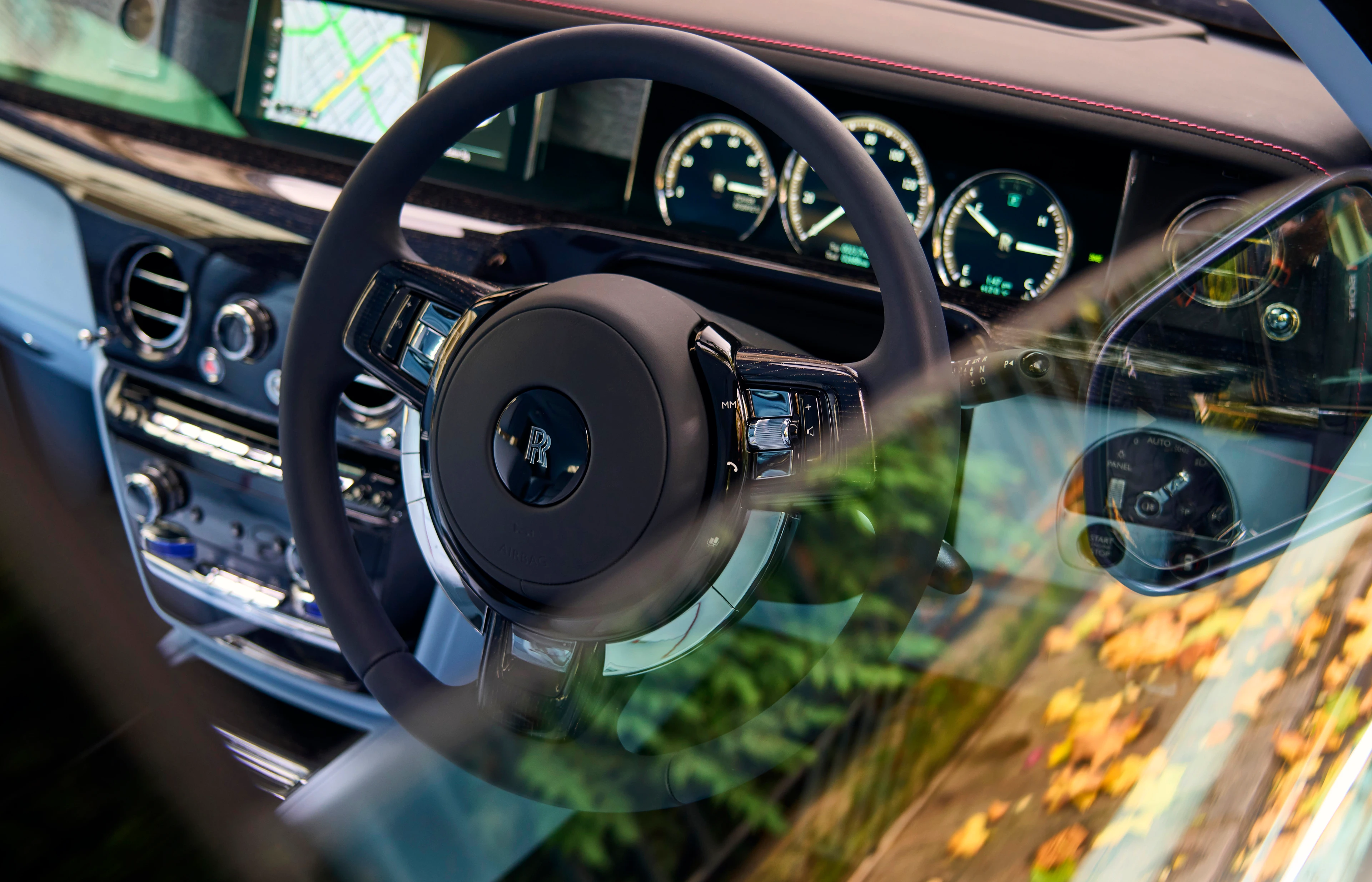 Steering Wheel and Instrument Dials