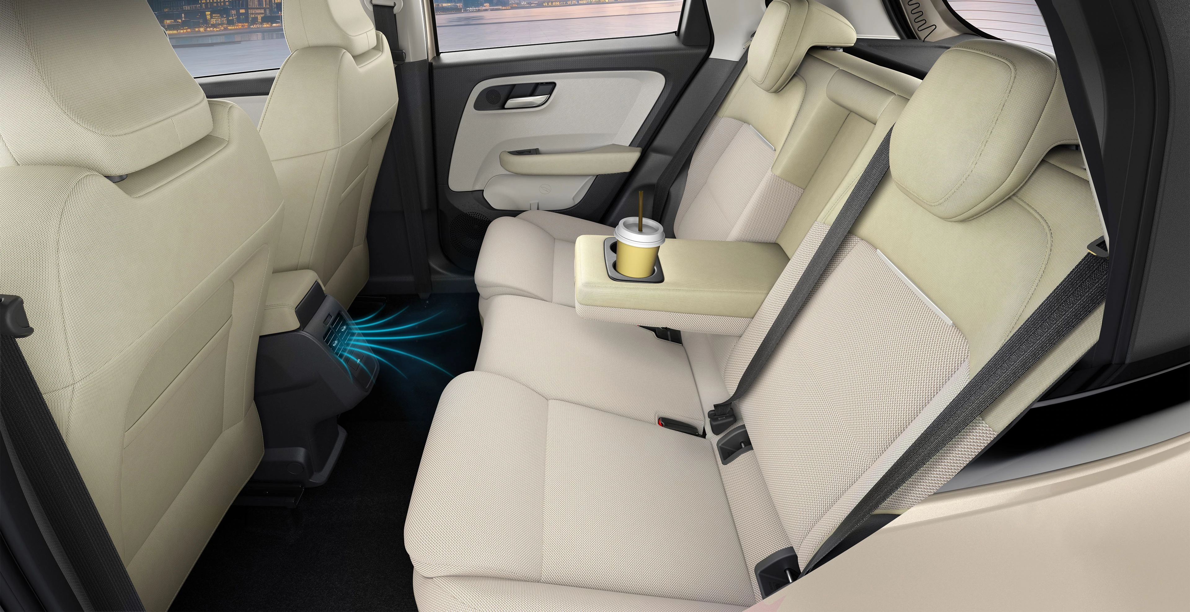 Executive Lounge Rear Seats