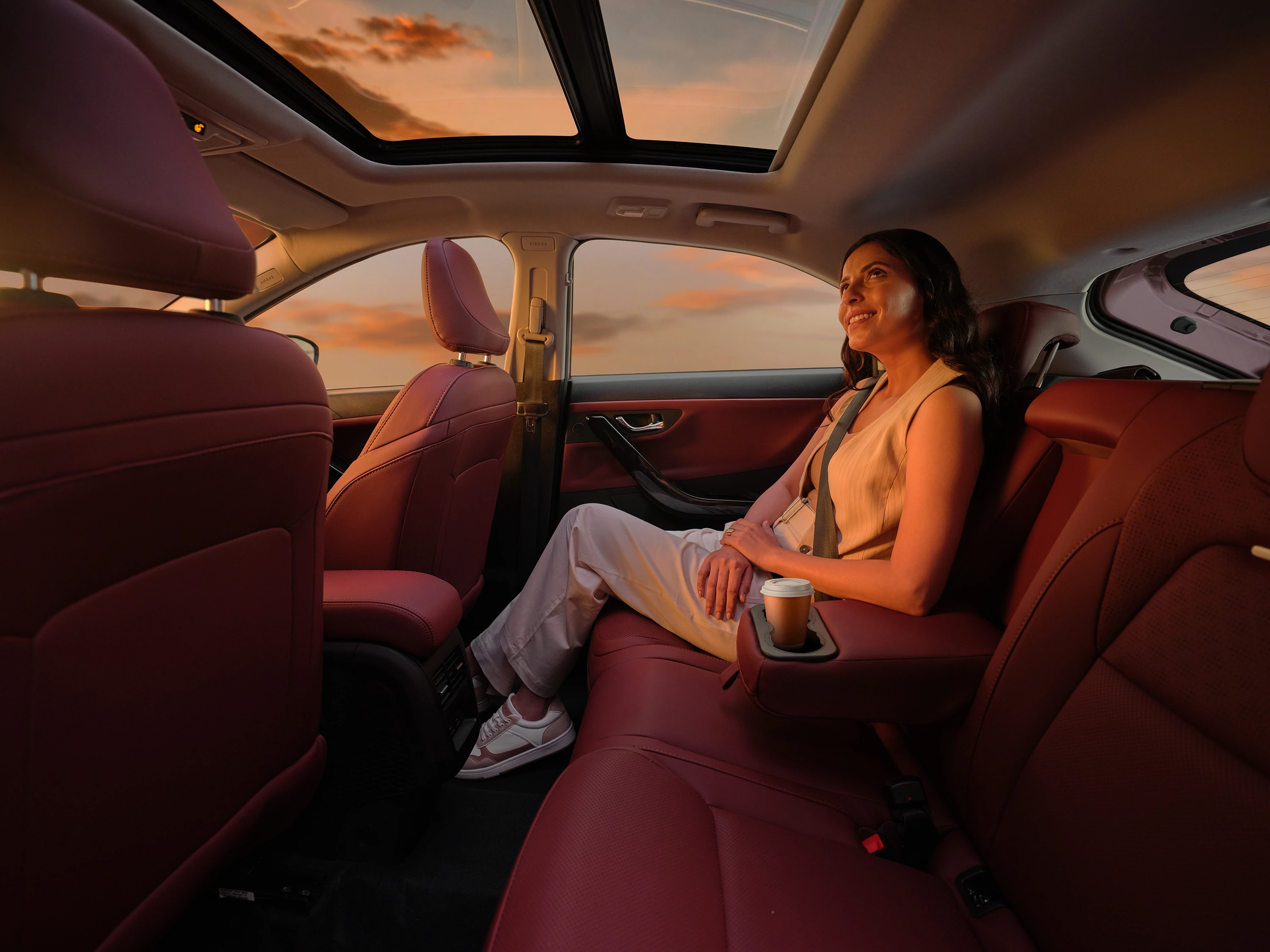 Panoramic Sunroof and Rear Seats