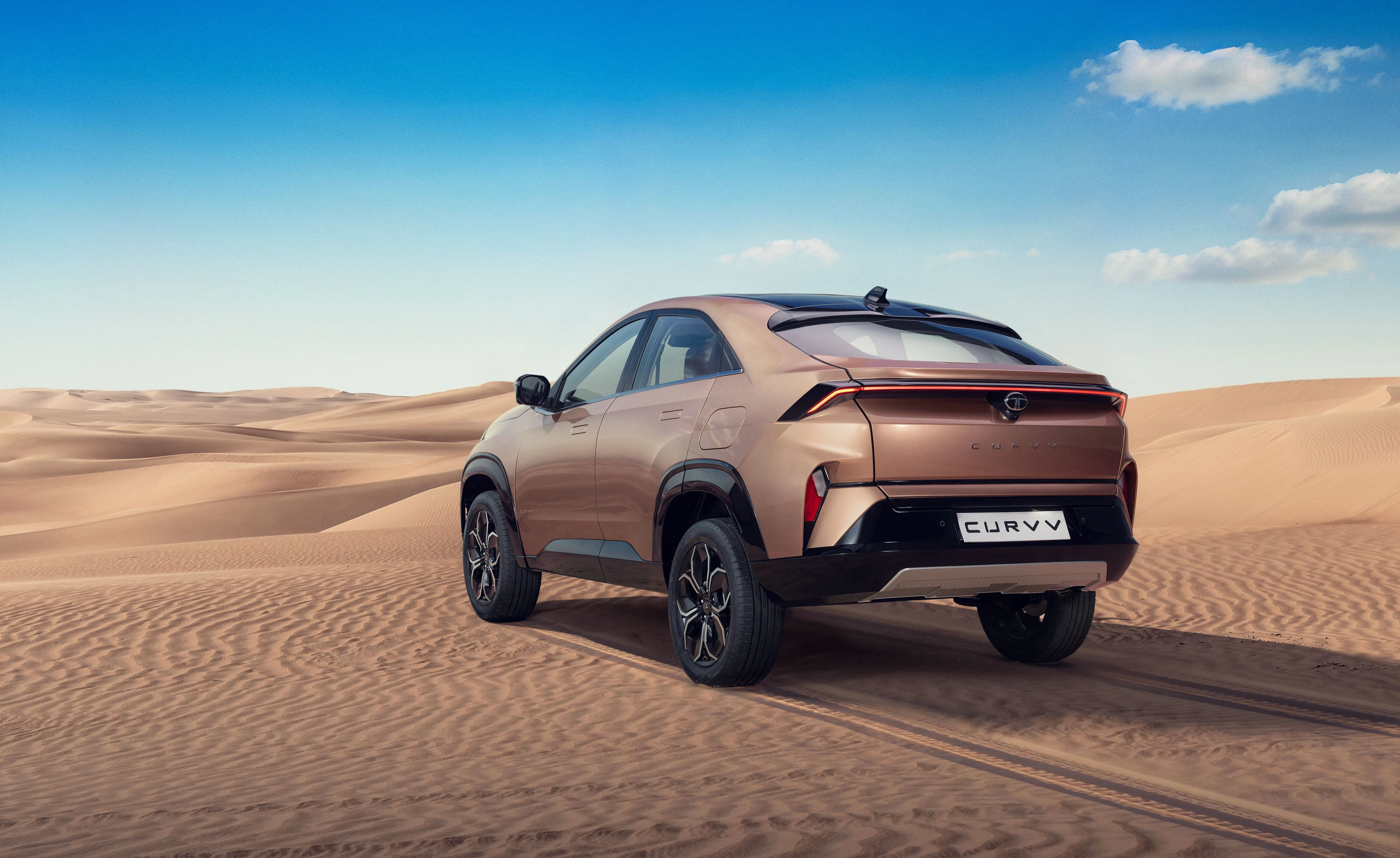Rear Three-Quarter (Desert)