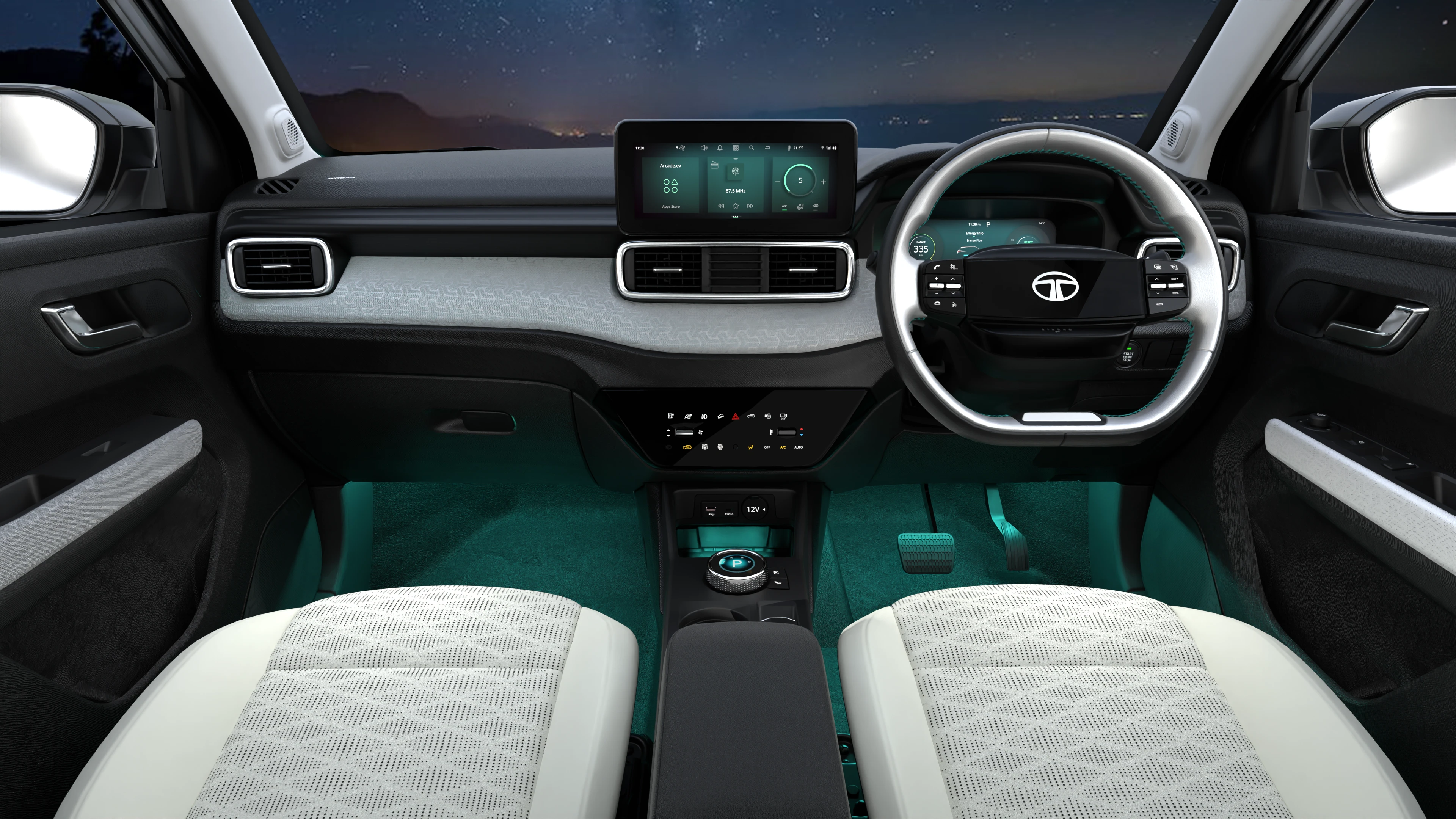 Dashboard with Mood Lighting