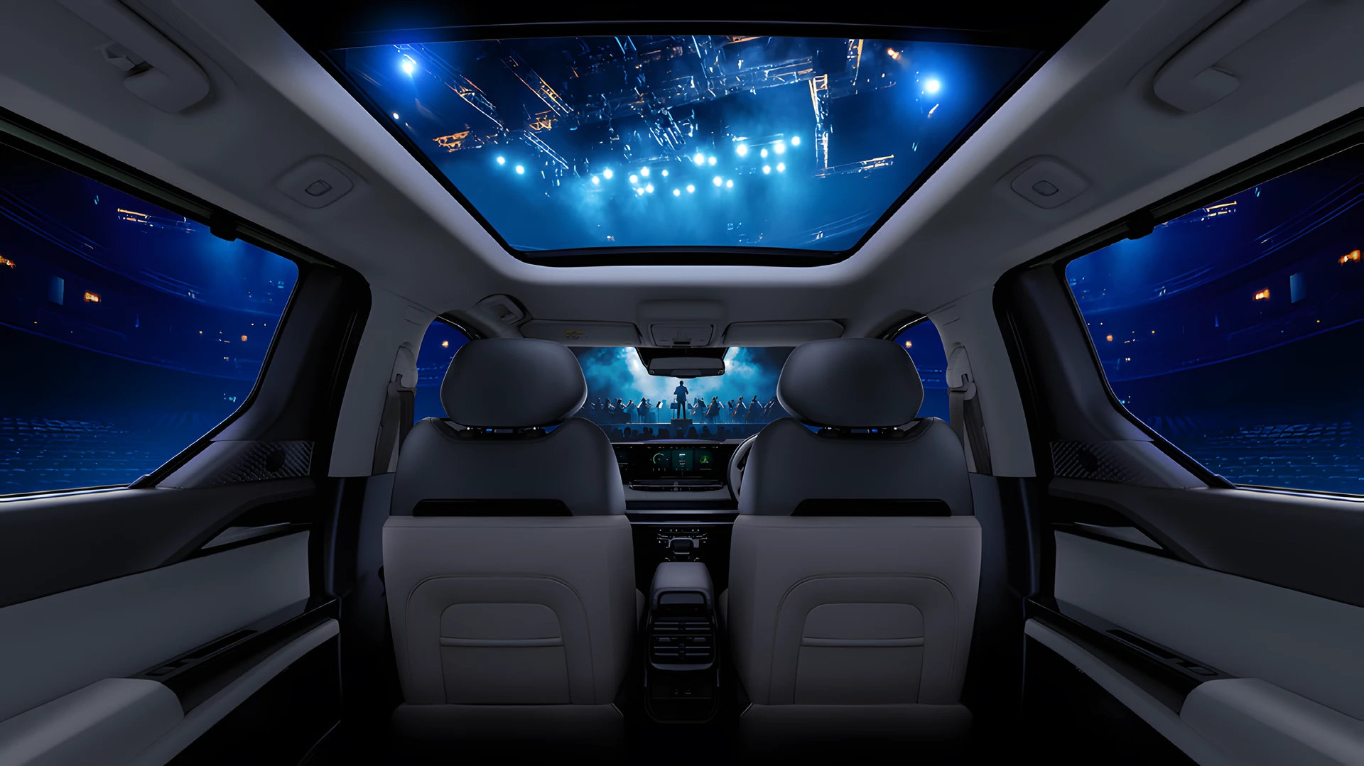 Mood Lighting under the Panoramax