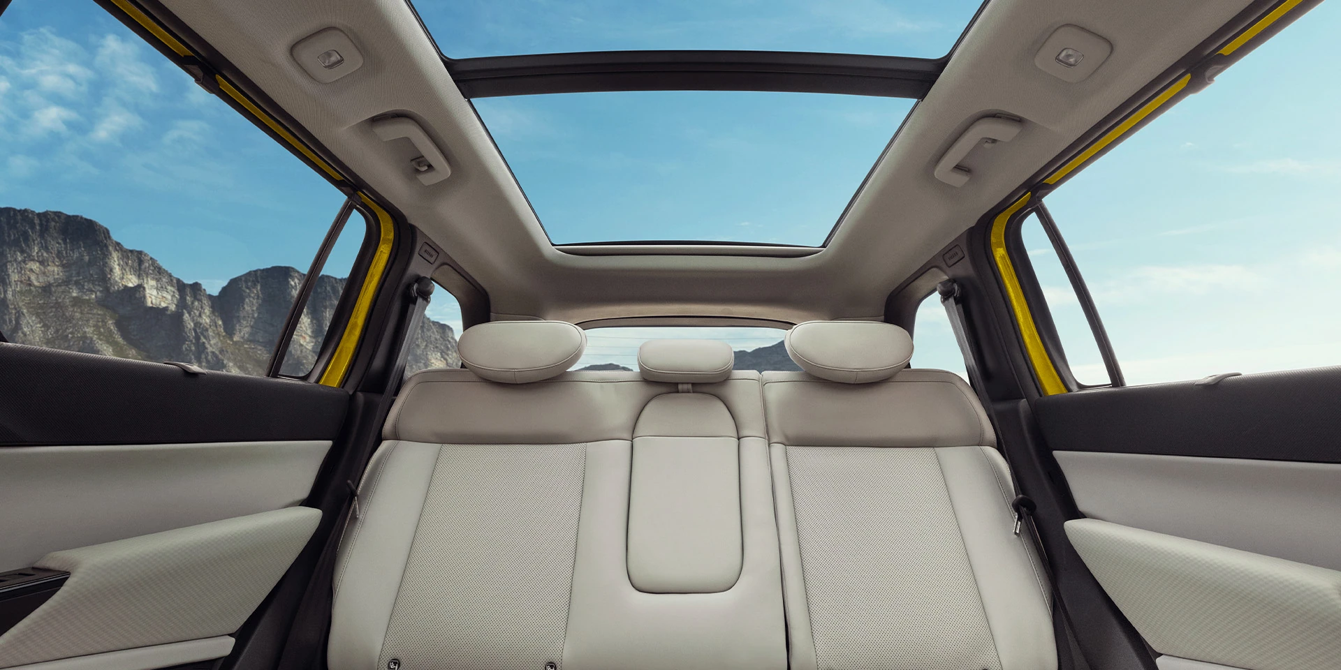 Rear Seats and Panoramic Sunroof