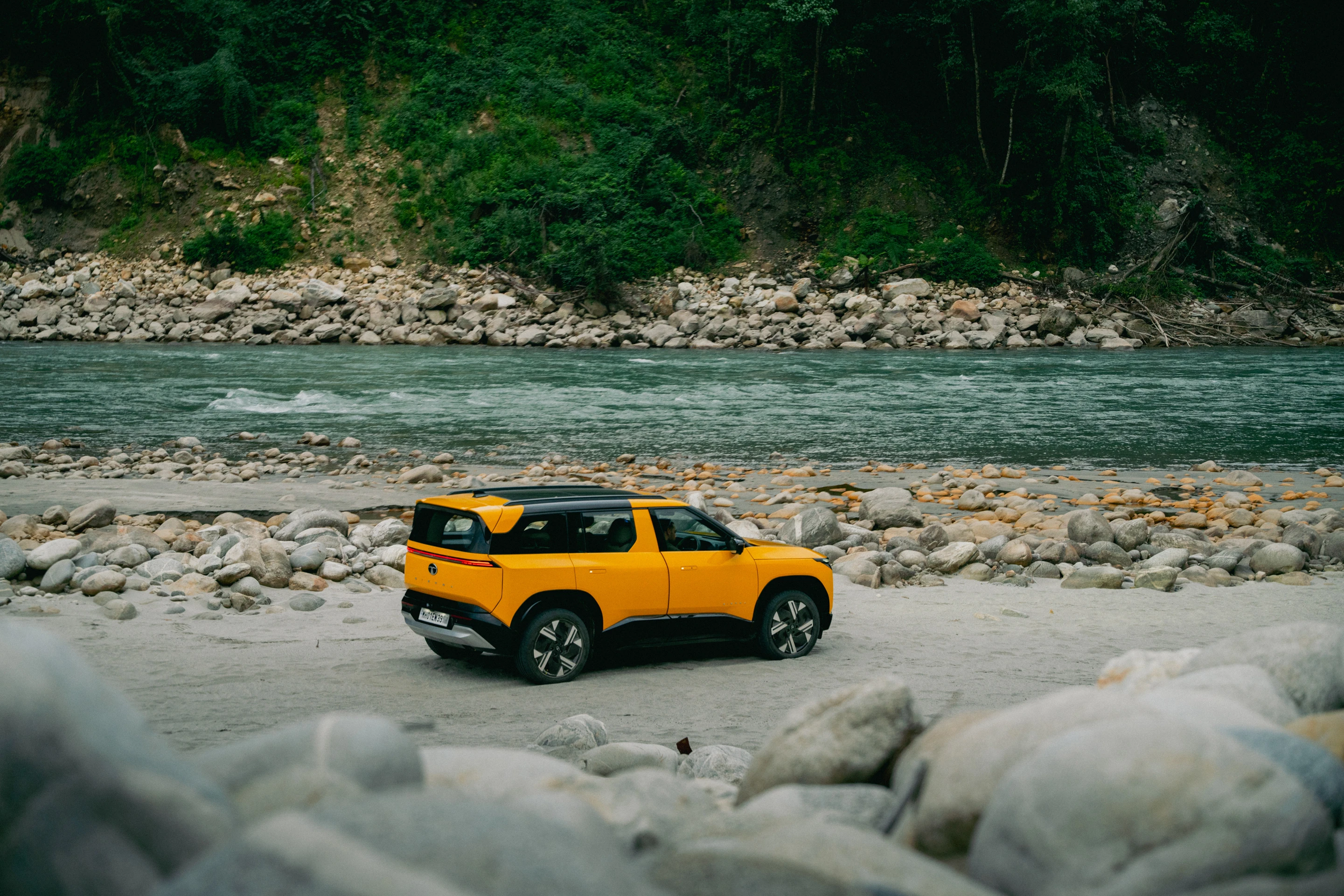 By the River