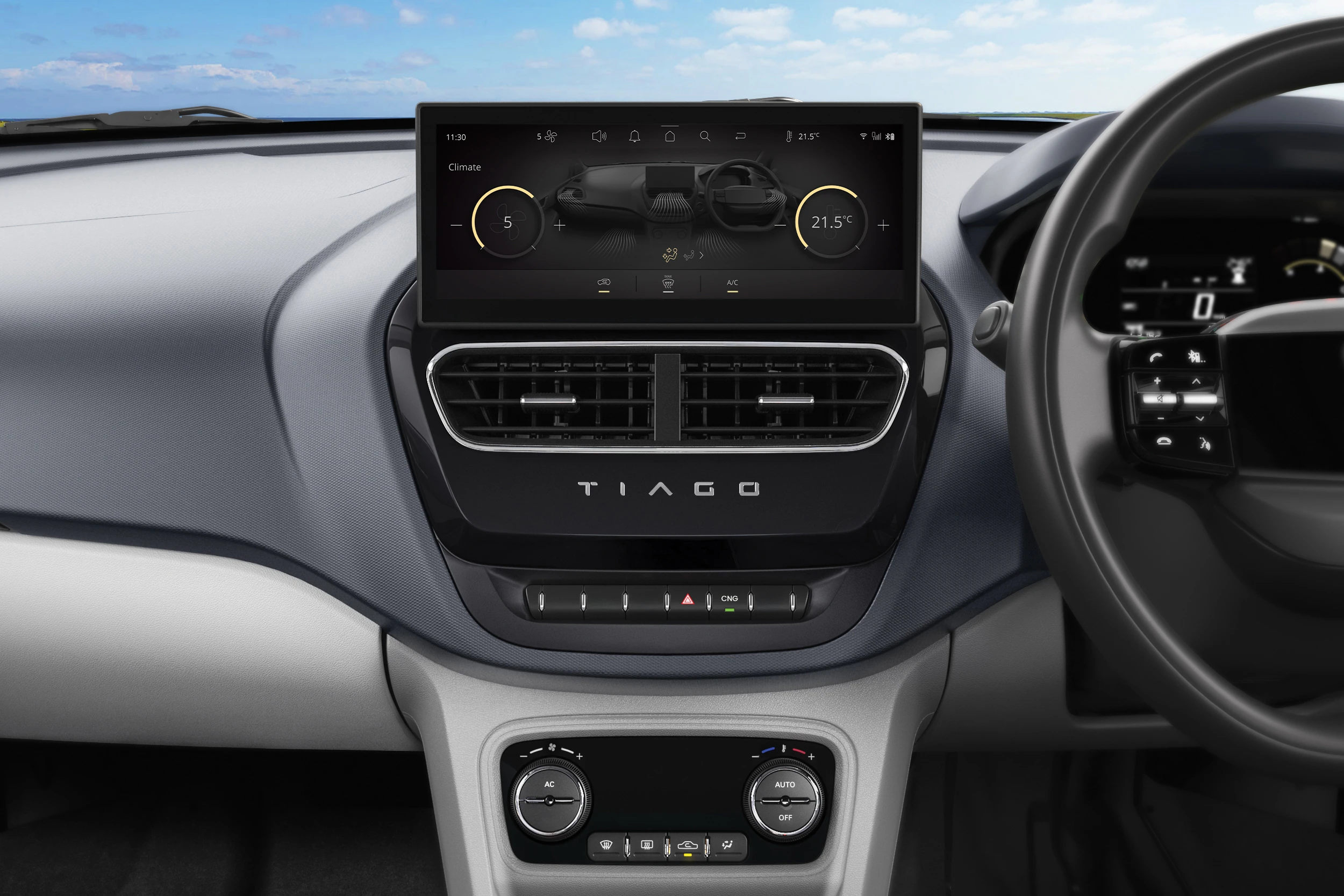 Dashboard with 10.25-inch Touchscreen