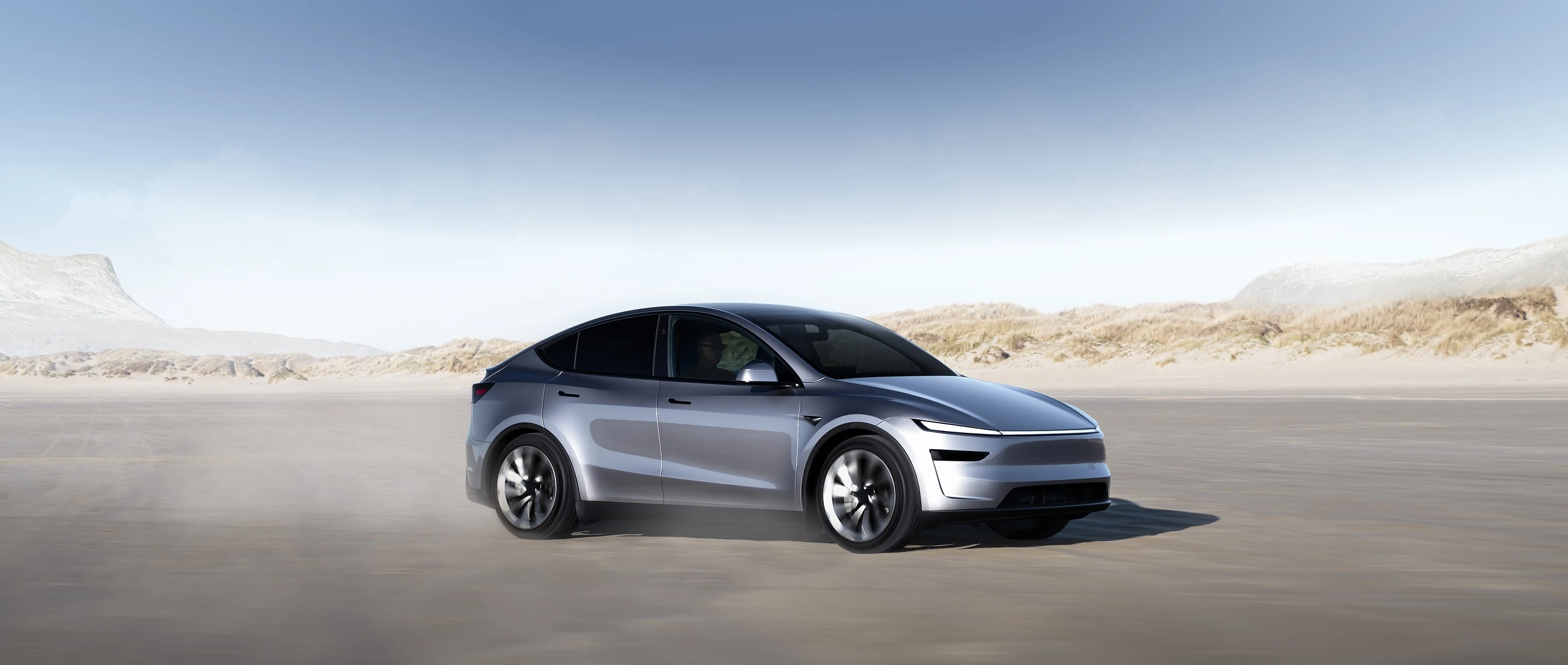 Front Right Three-Quarter View (Salt Flat)