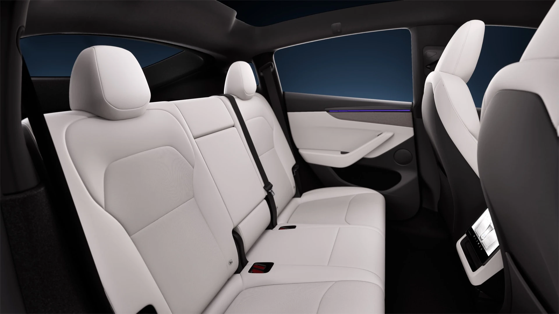 Rear Seats and Rear Touchscreen