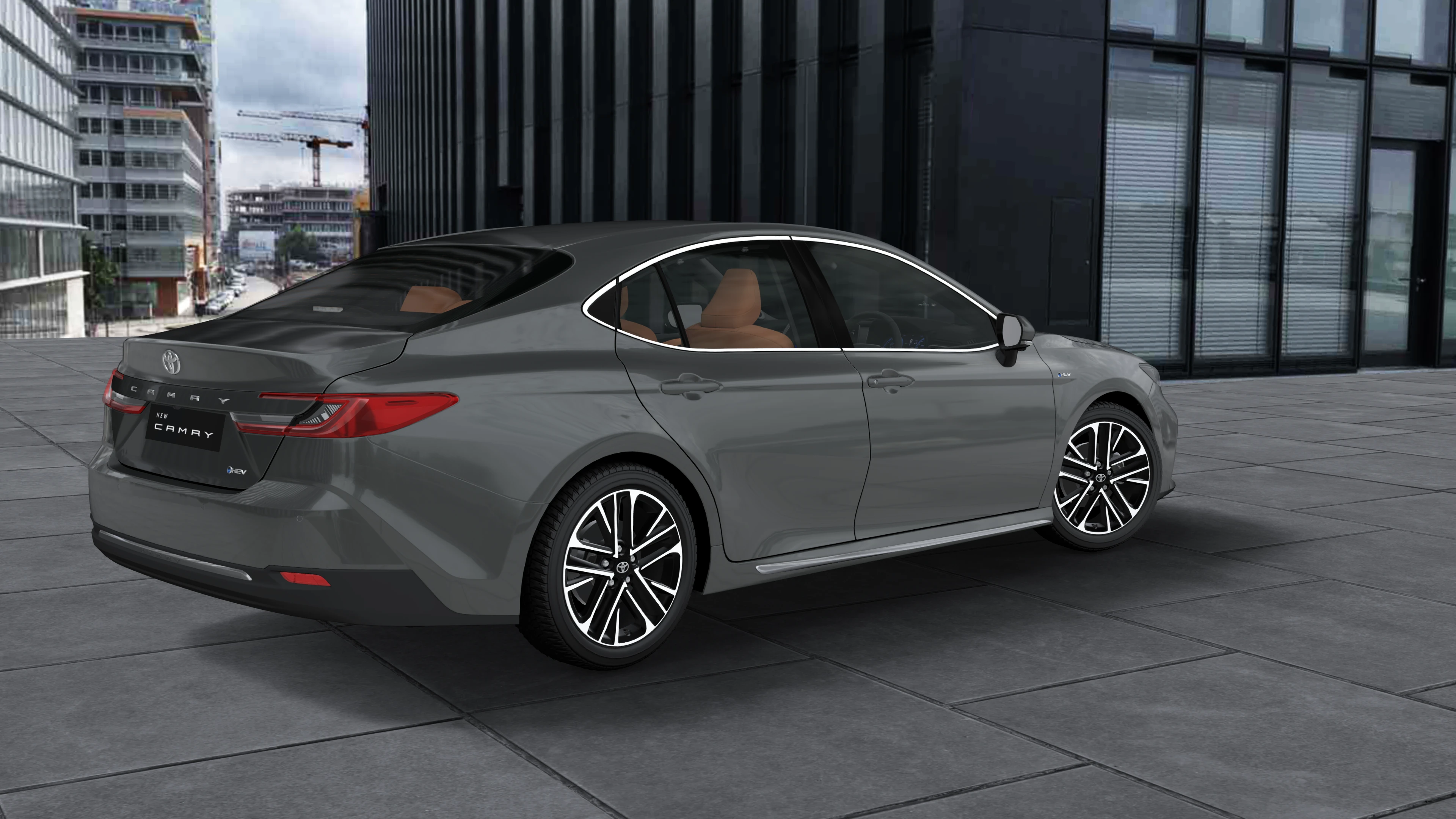 Rear Right Three-Quarter View