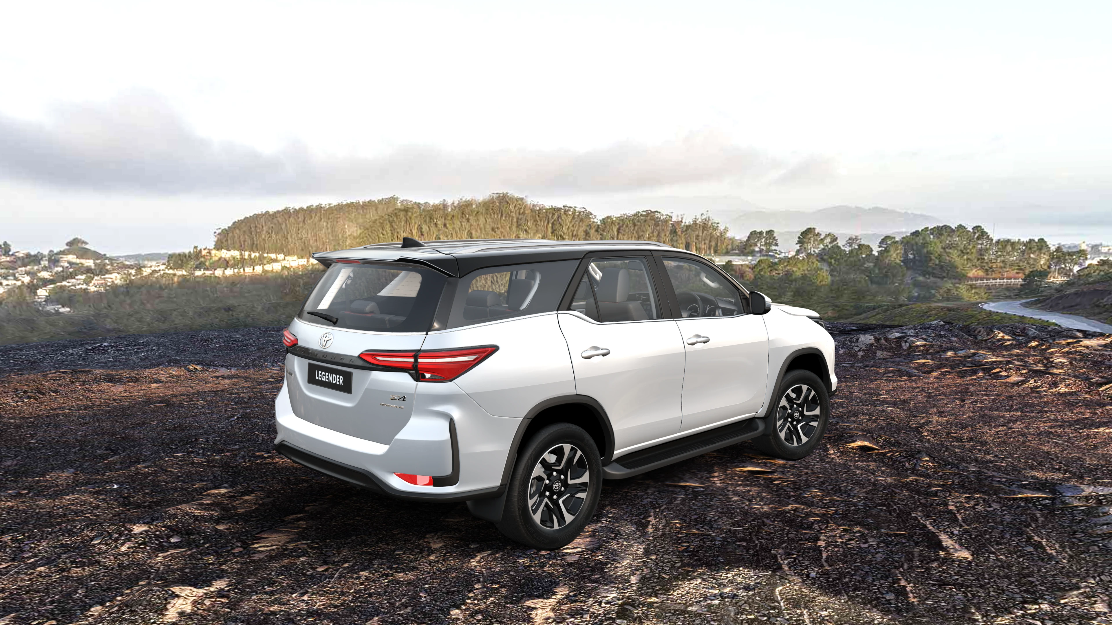 Rear Right Three-Quarter View
