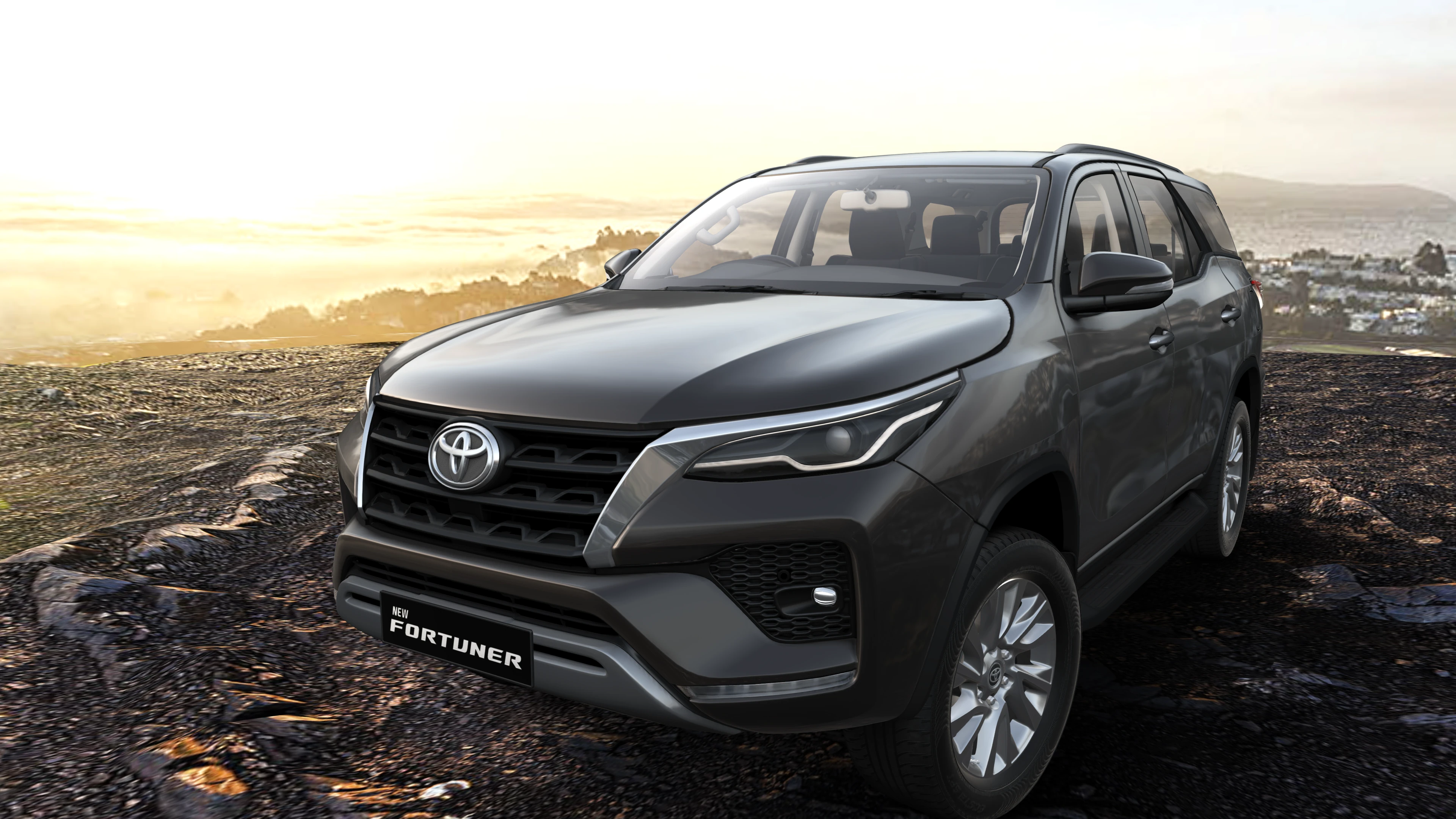 Front Grille and LED Headlamps