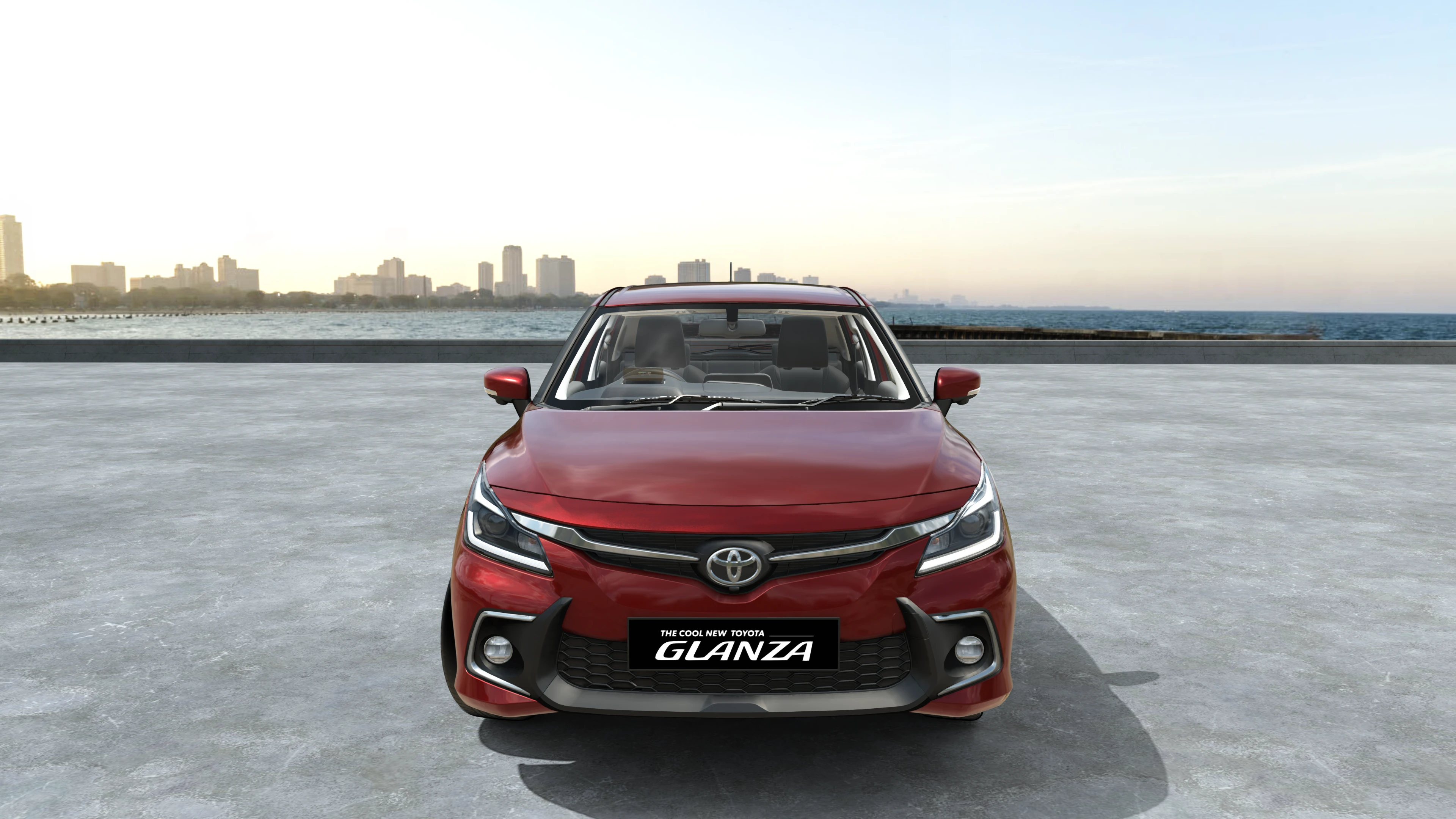 Toyota Glanza — Front View