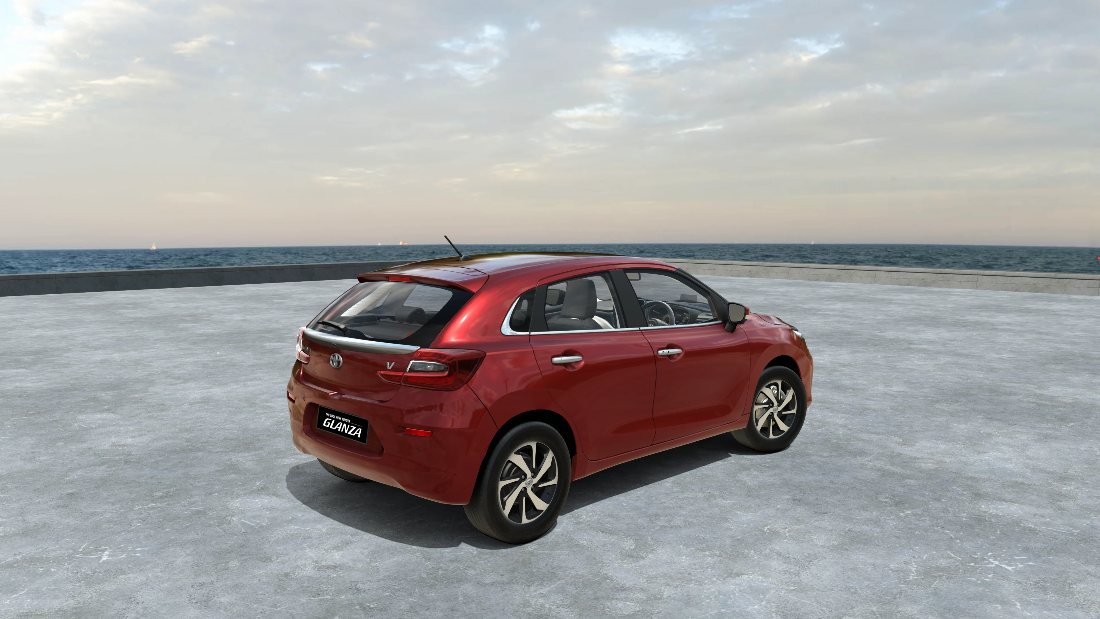 Rear Right Three-Quarter View