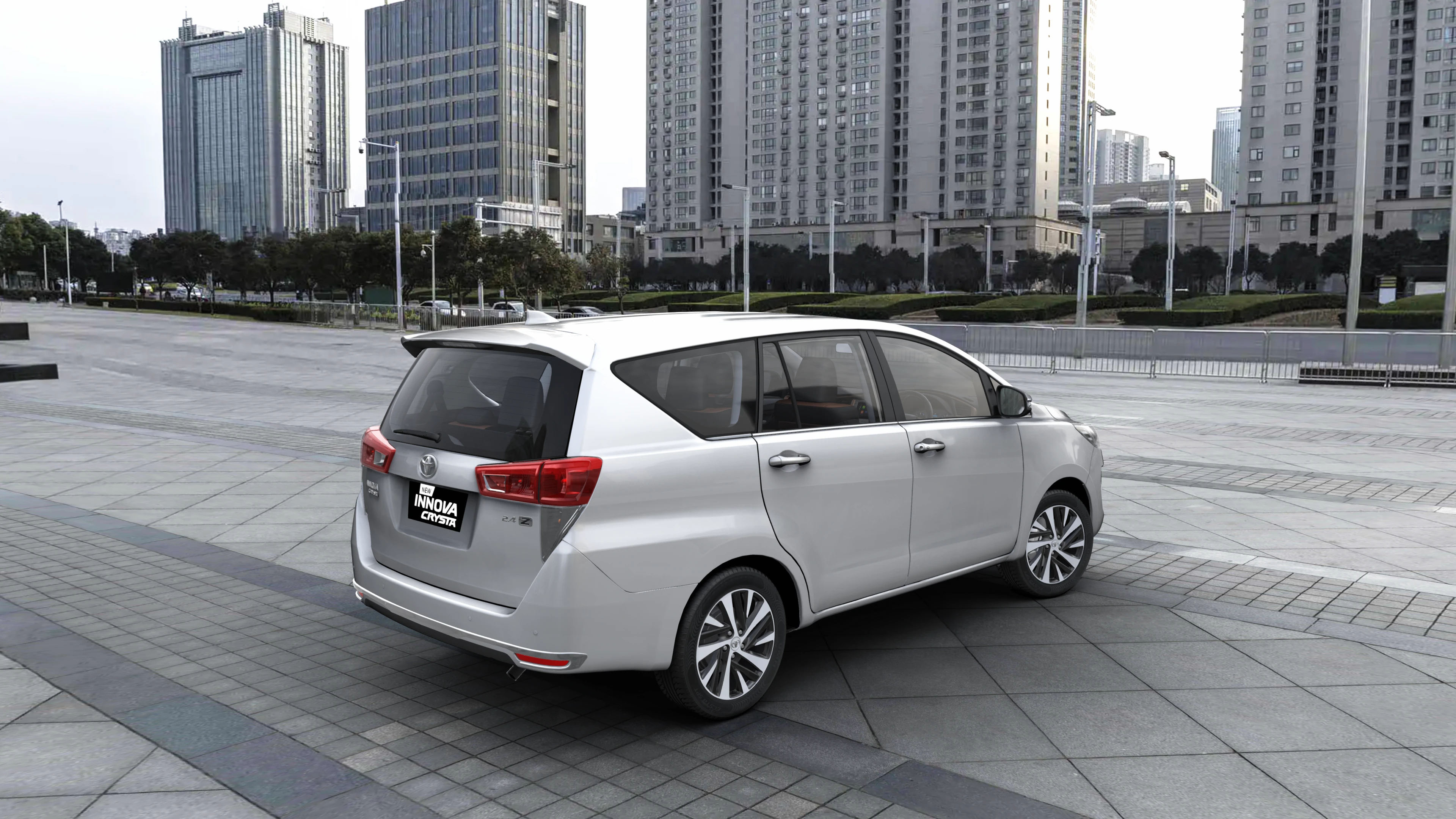 Rear Right Three-Quarter View
