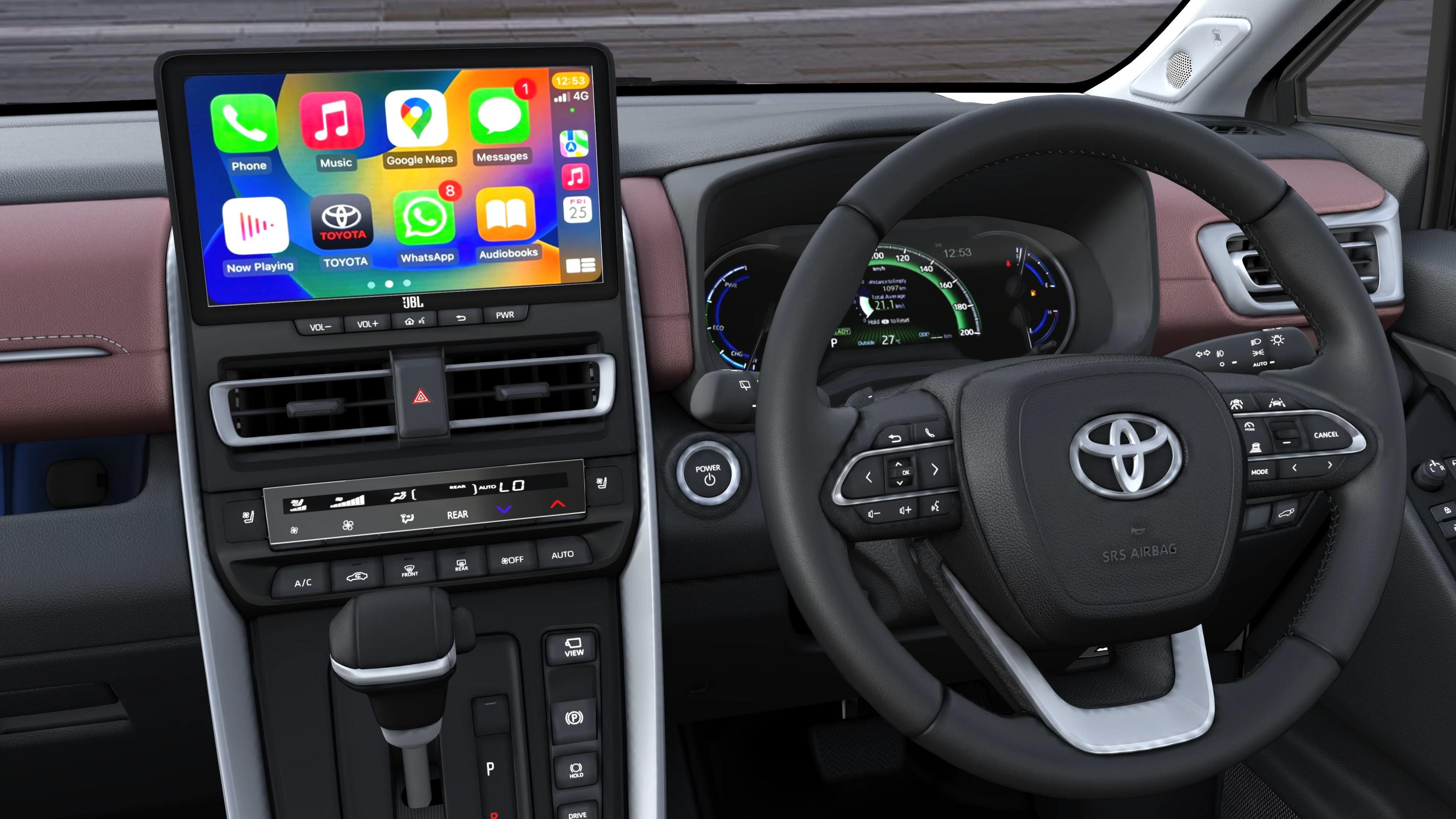 Digital Cluster and Steering Wheel