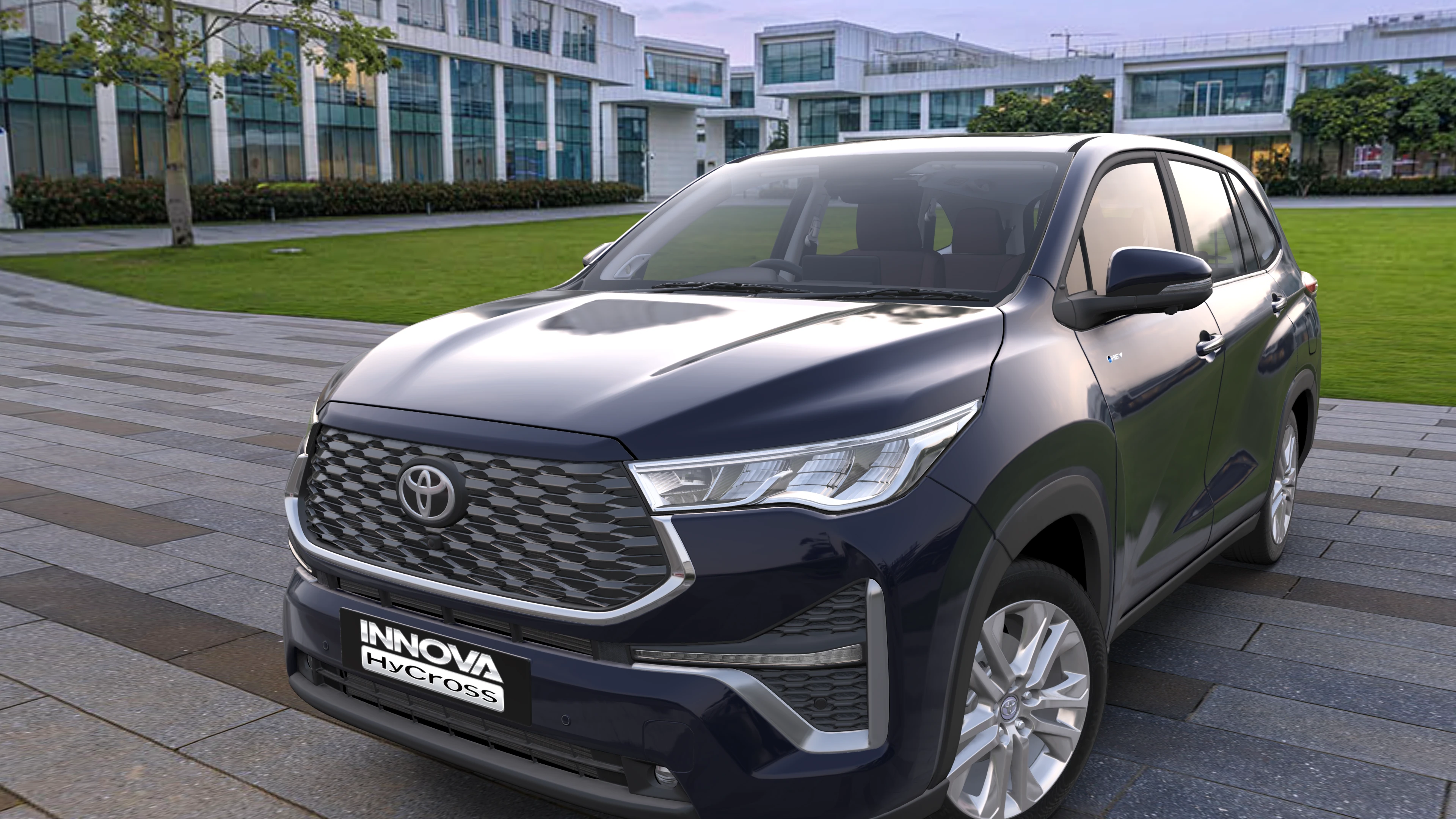 Front Grille and LED Headlamps