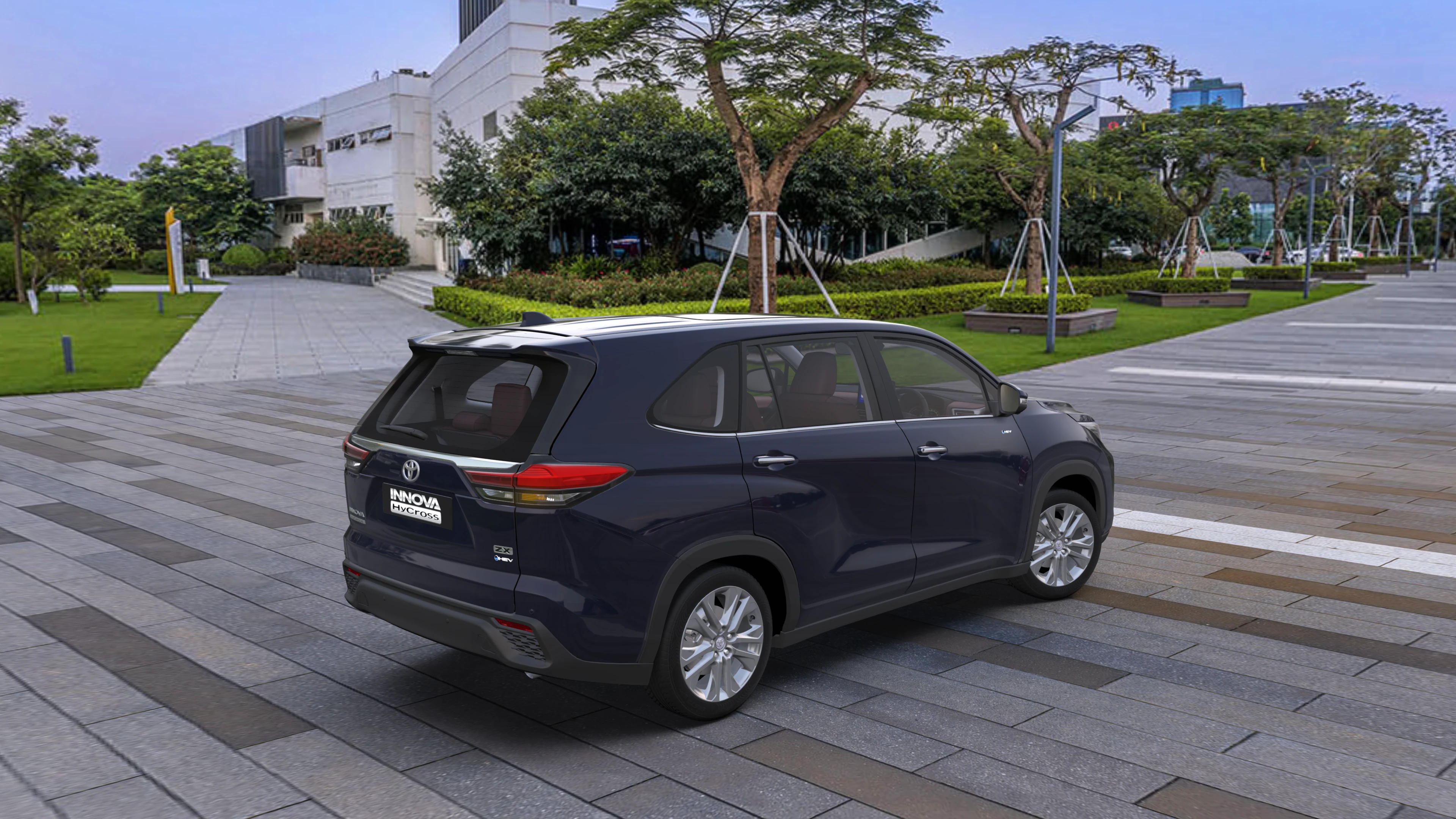 Rear Right Three-Quarter View