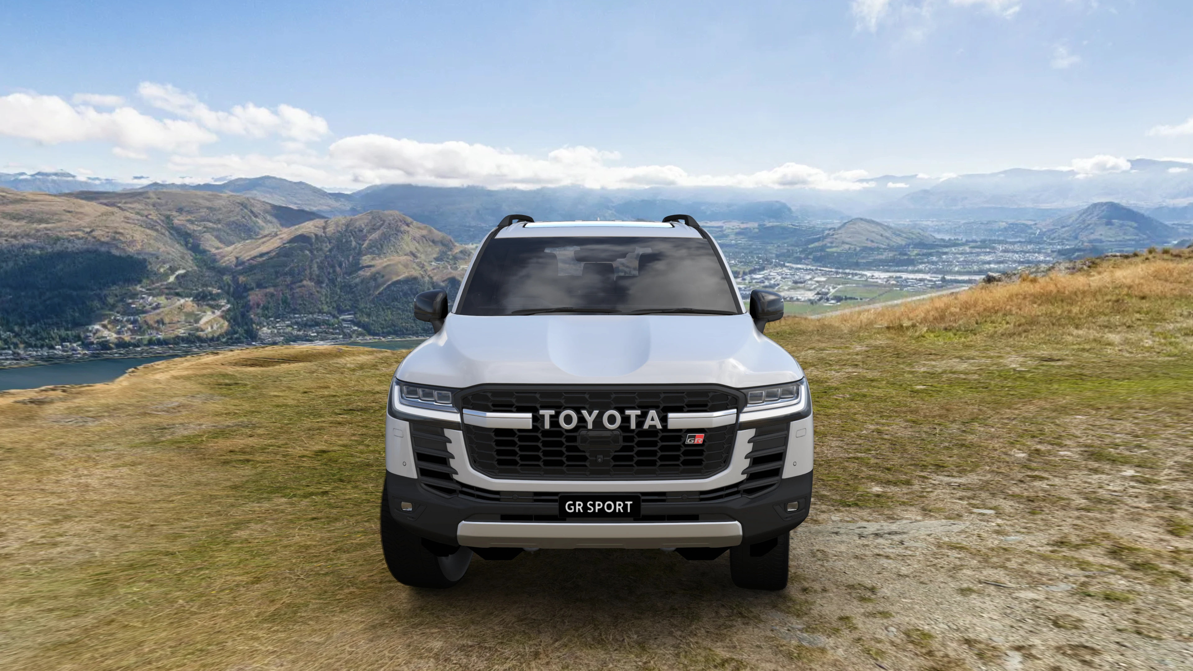 Toyota Land Cruiser — Front View